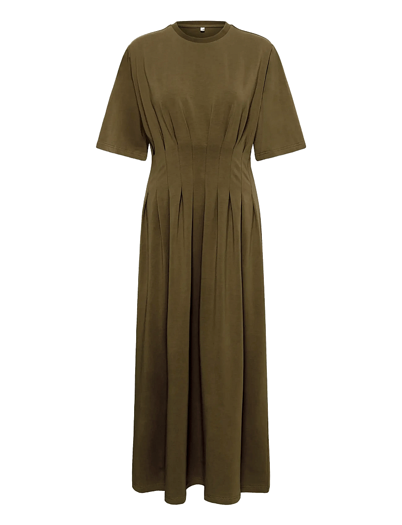 Gestuz - GZinez long dress - sommerkjoler - military olive - 1