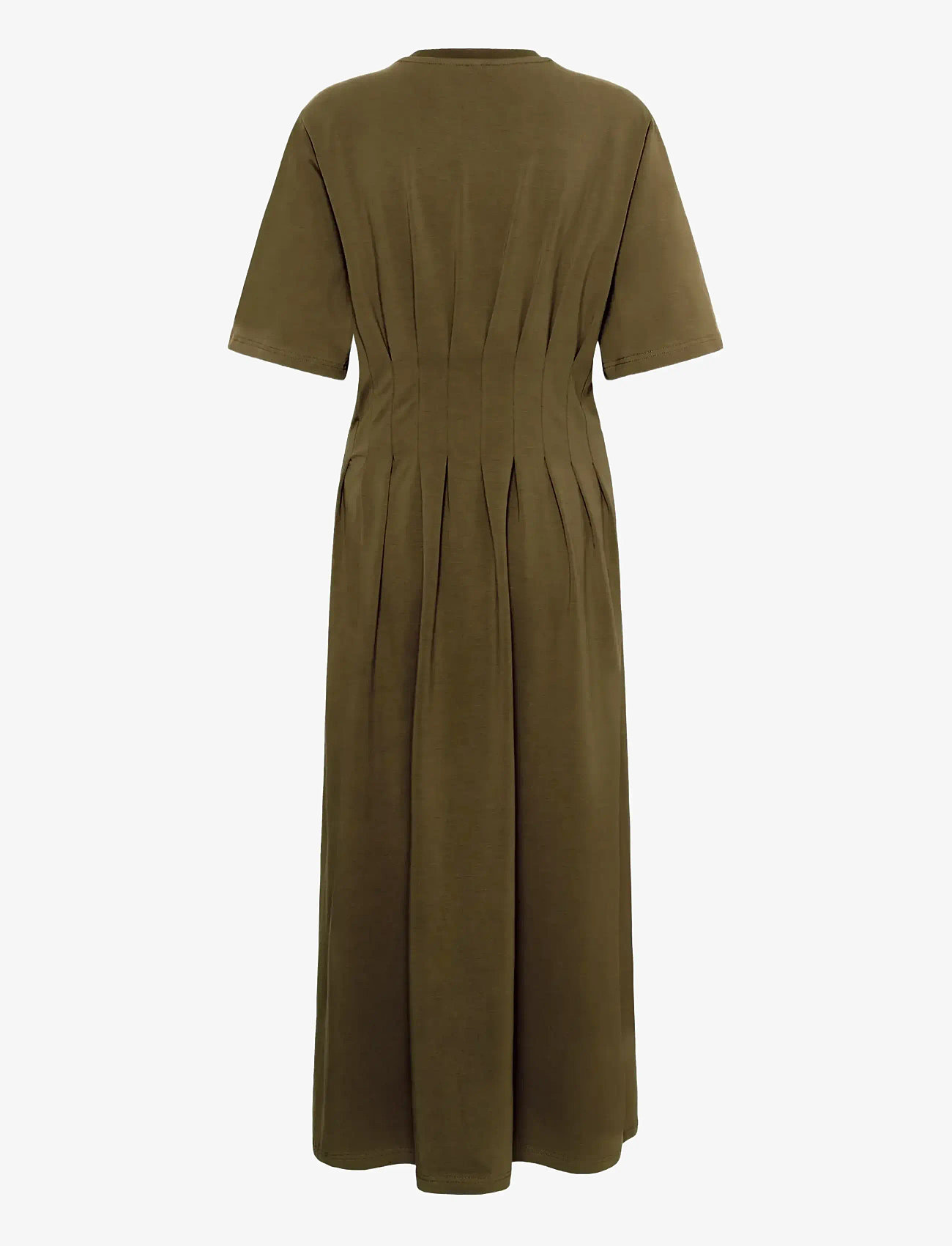 Gestuz - GZinez long dress - sommerkjoler - military olive - 2