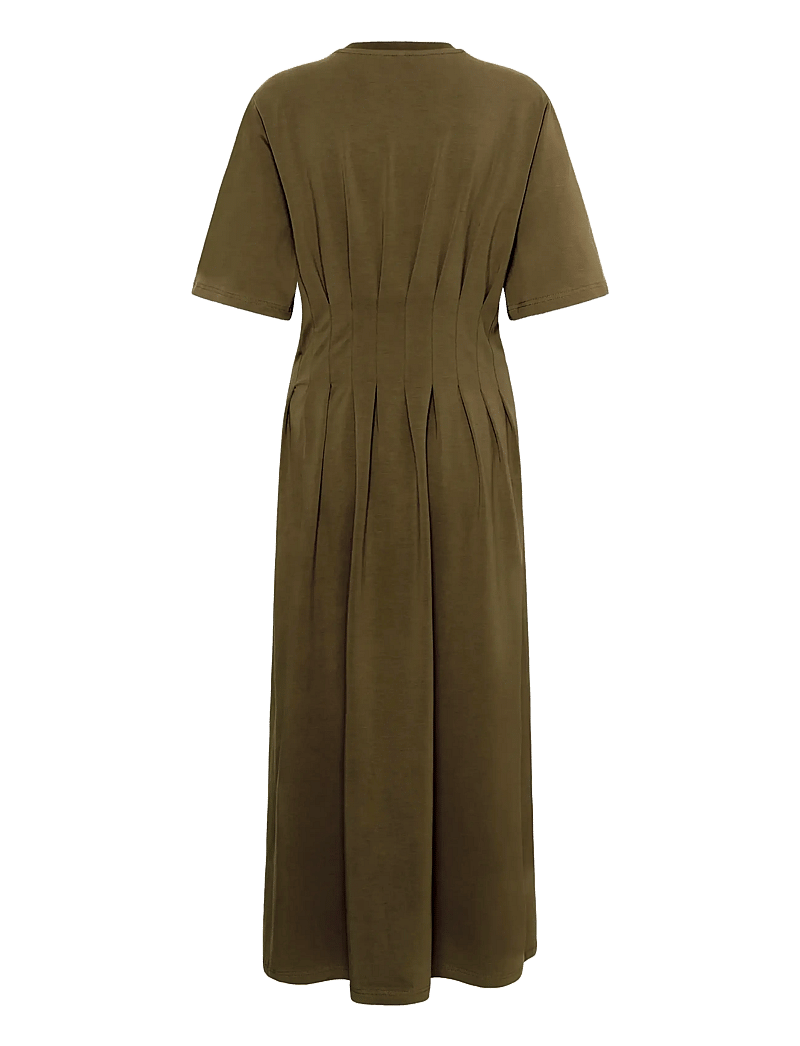 Gestuz - GZinez long dress - sommerkjoler - military olive - 2