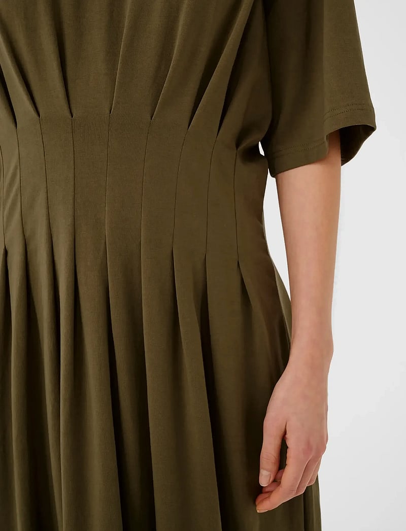 Gestuz - GZinez long dress - sommerkjoler - military olive - 5