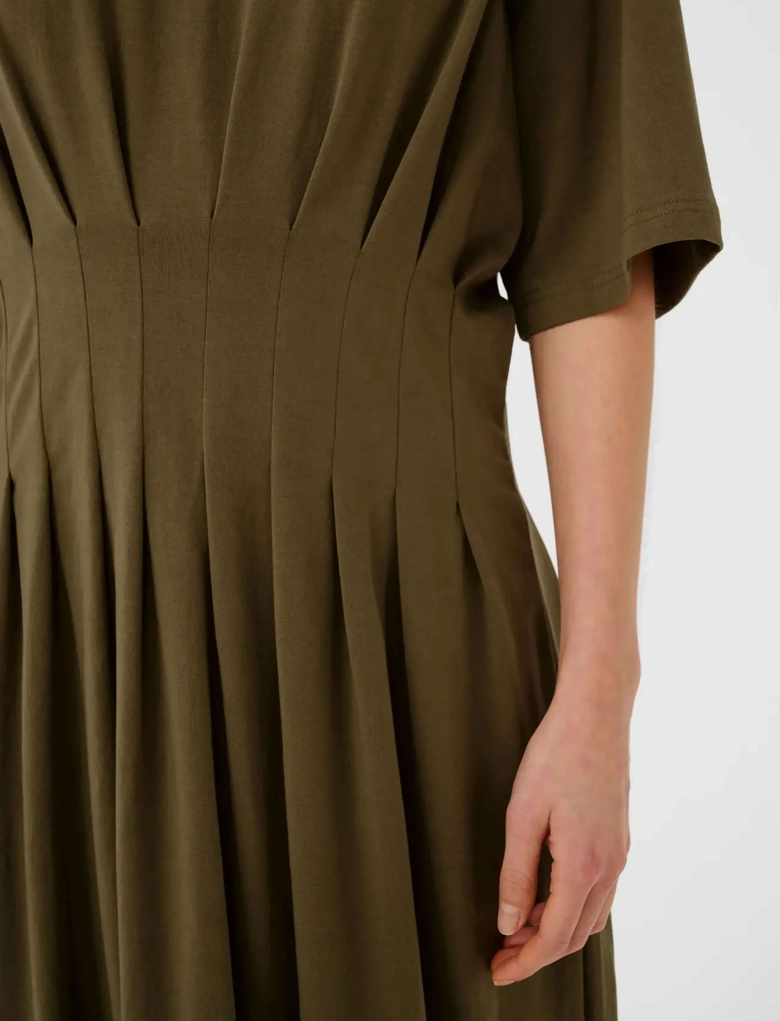 Gestuz - GZinez long dress - sommerkleider - military olive - 5
