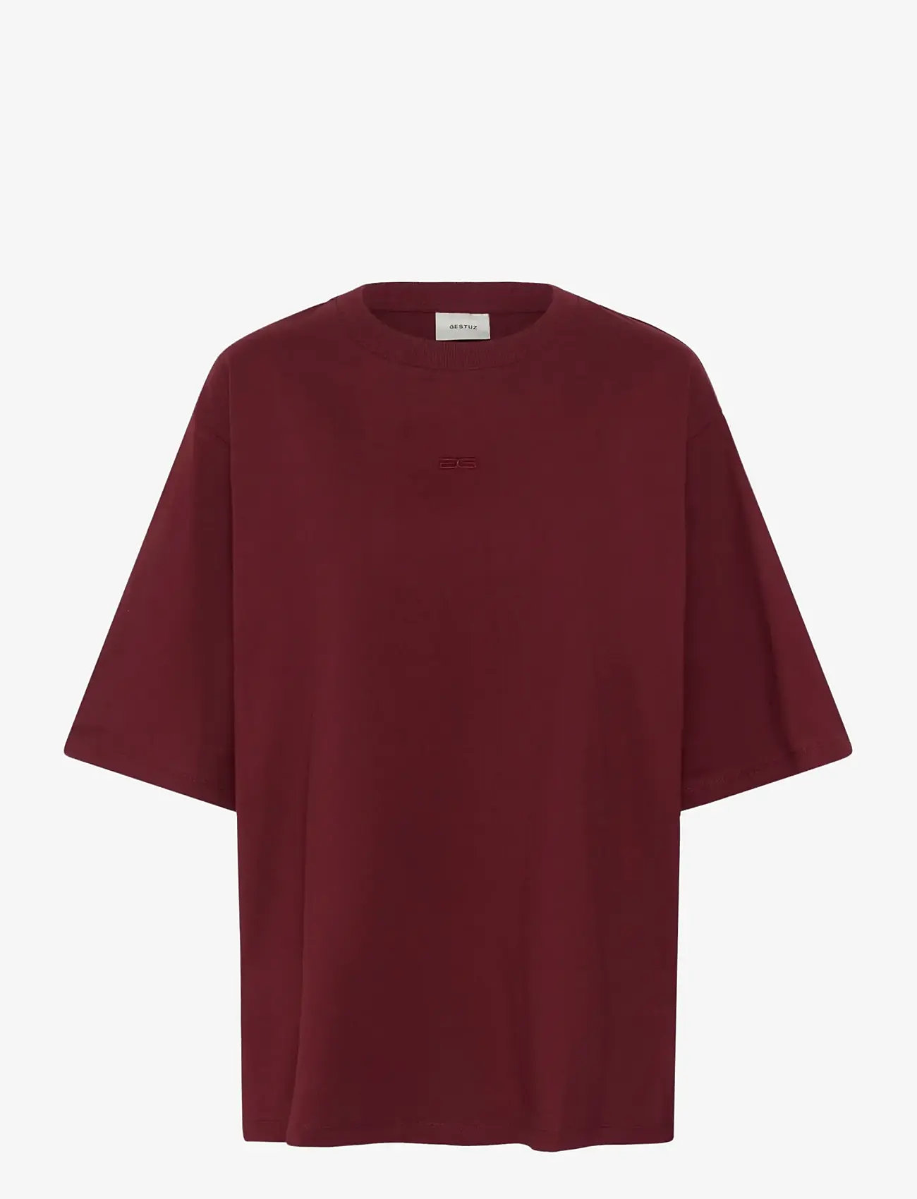 Gestuz - GZtimune tee - t-shirts - cabernet - 1