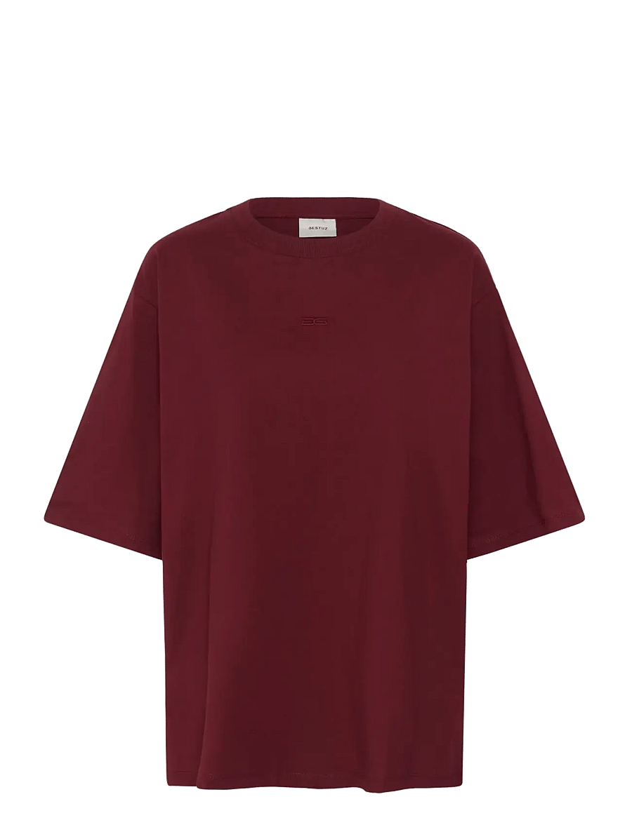 Gestuz - GZtimune tee - t-shirts - cabernet - 1