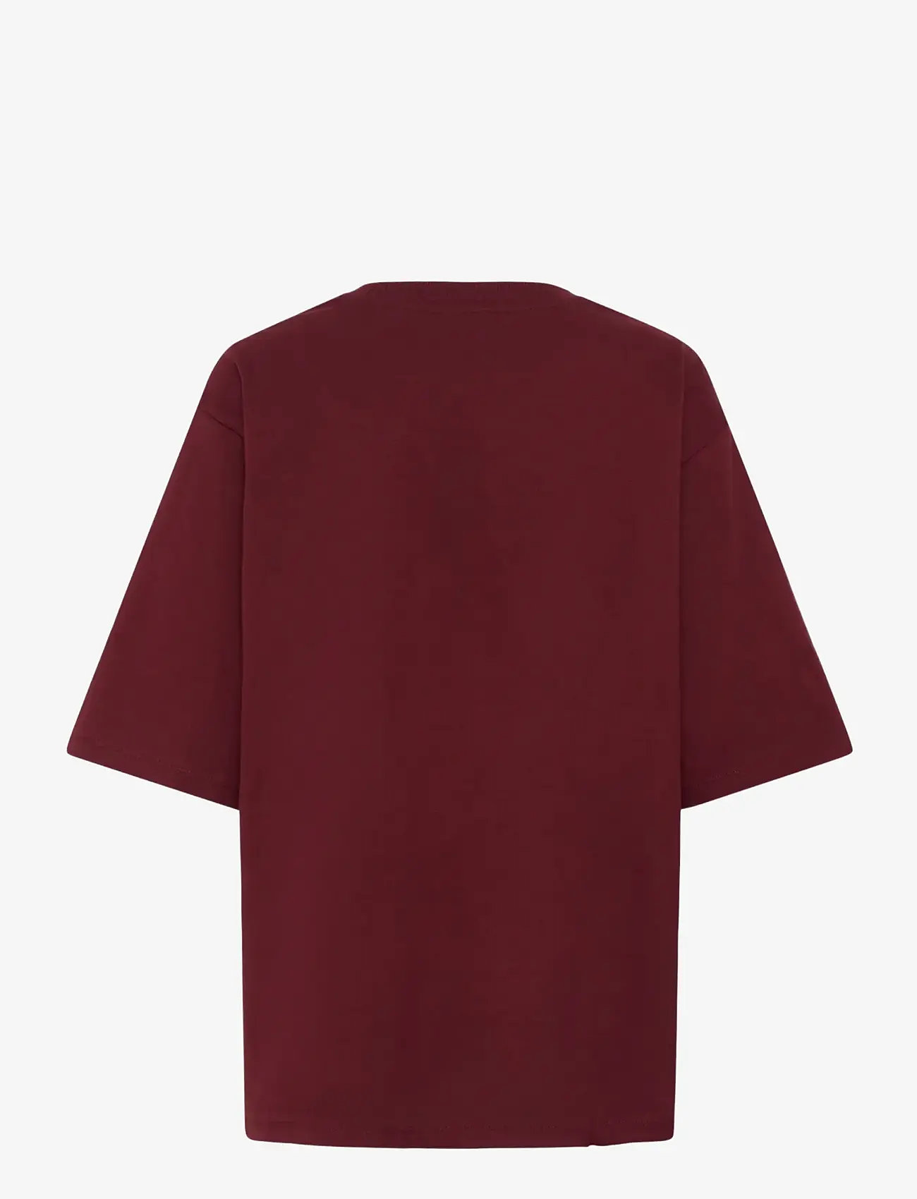 Gestuz - GZtimune tee - t-shirts - cabernet - 2
