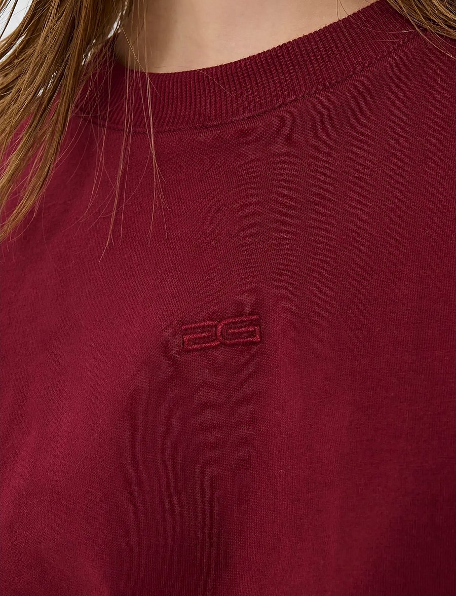Gestuz - GZtimune tee - t-shirts - cabernet - 5