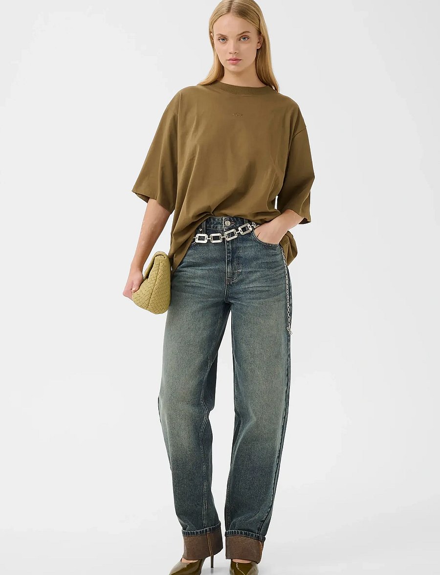 Gestuz - GZtimune tee - t-shirts - military olive - 3