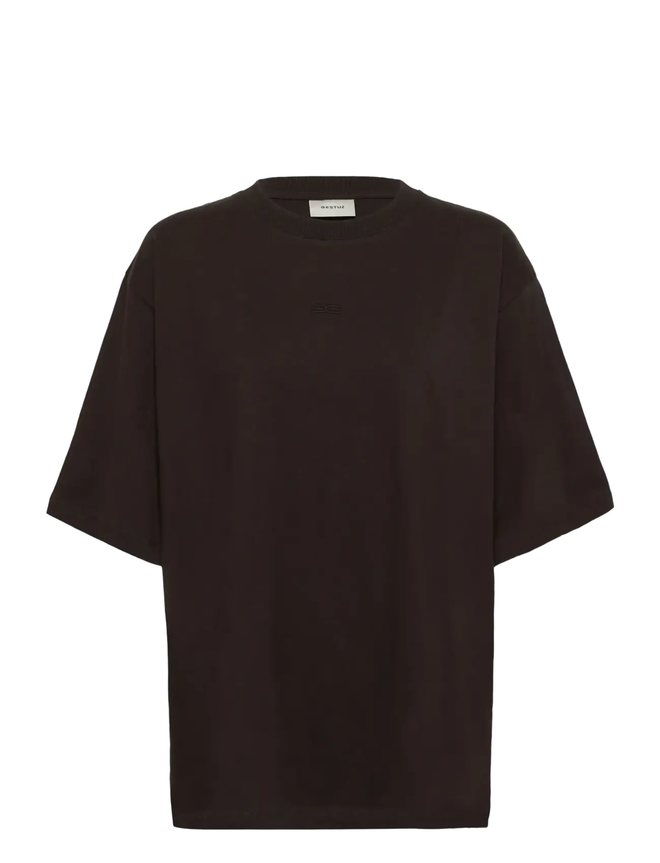 Gestuz Gztimune Tee, XL, T-shirts & Oberteile, Braun - Short-sleeved, Frauen