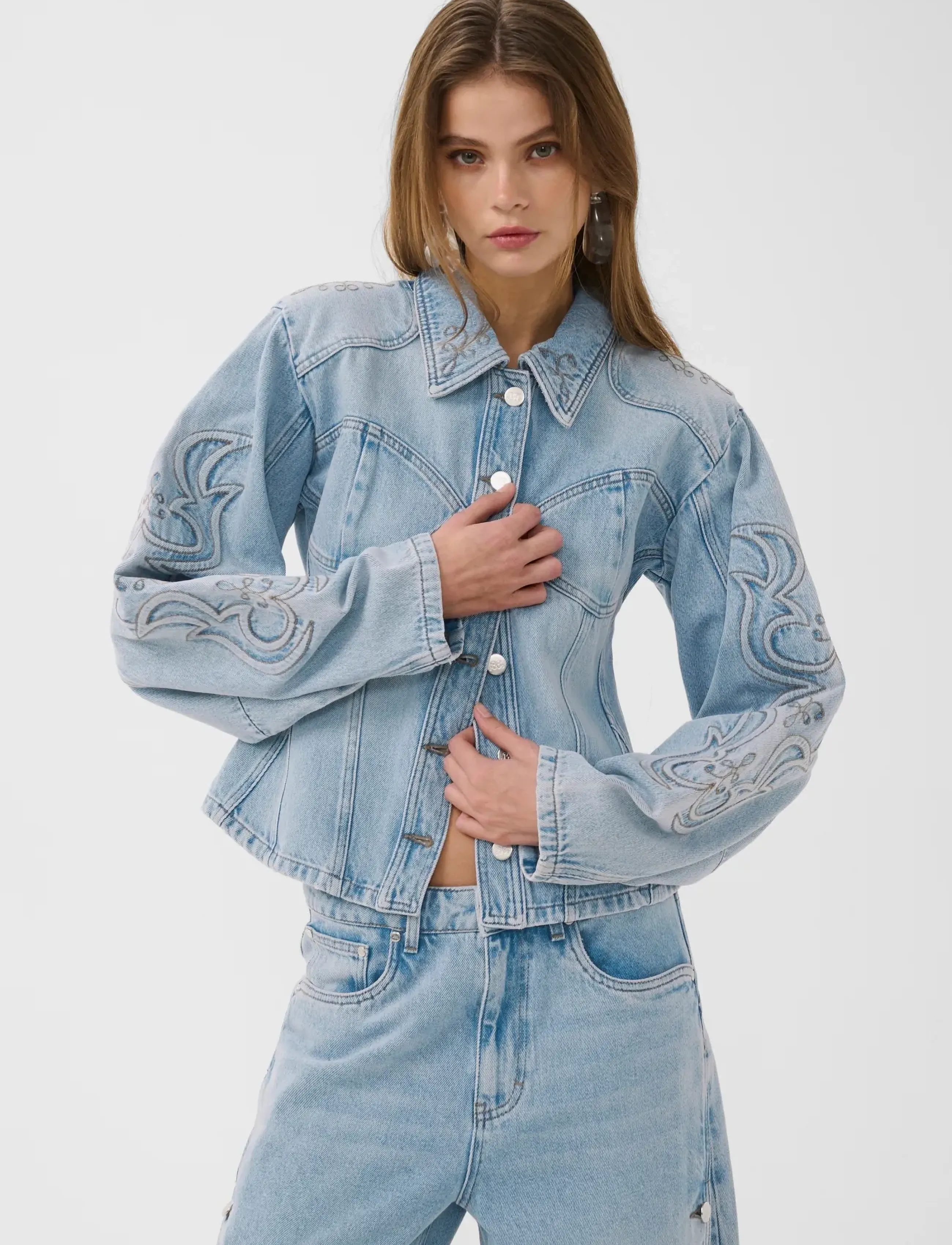 Gestuz BXGstacie jacket - Kläder - VINTAGE BLUE DENIM / blue