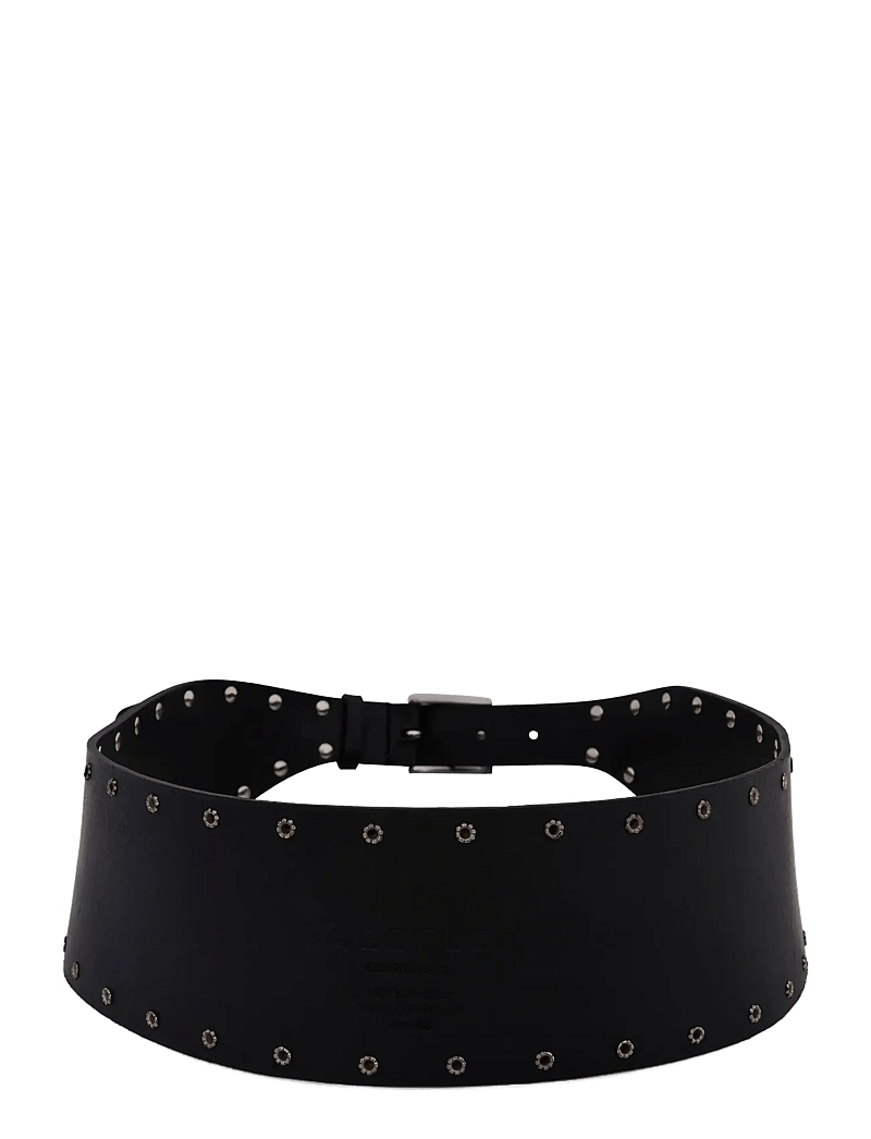 Gestuz - BXGgrenee belt - læderbælter - black - 2
