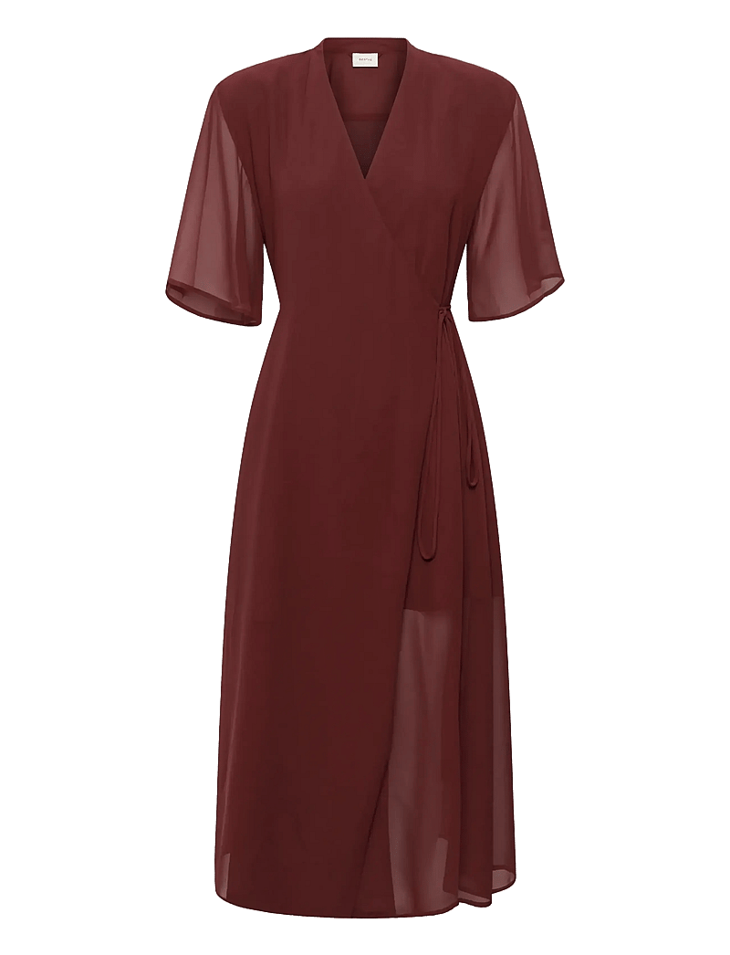 Gestuz - GZdorah wrap dress - wickelkleider - cabernet - 1