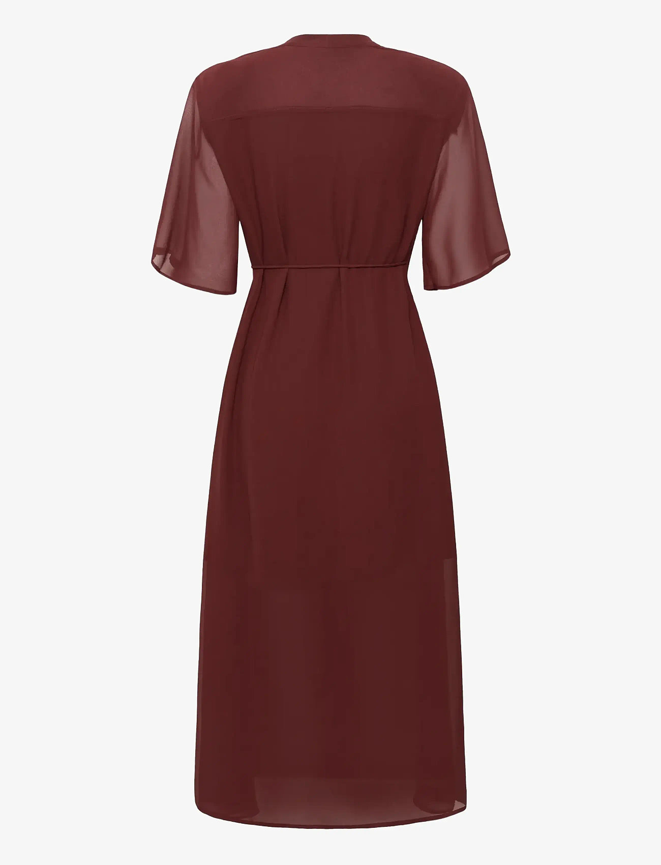 Gestuz - GZdorah wrap dress - omlottklänningar - cabernet - 2
