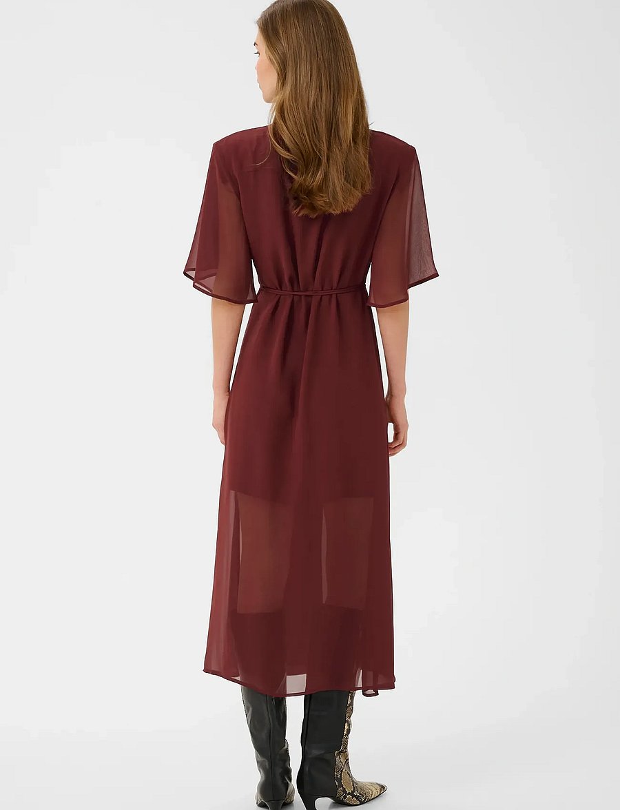 Gestuz - GZdorah wrap dress - wickelkleider - cabernet - 4