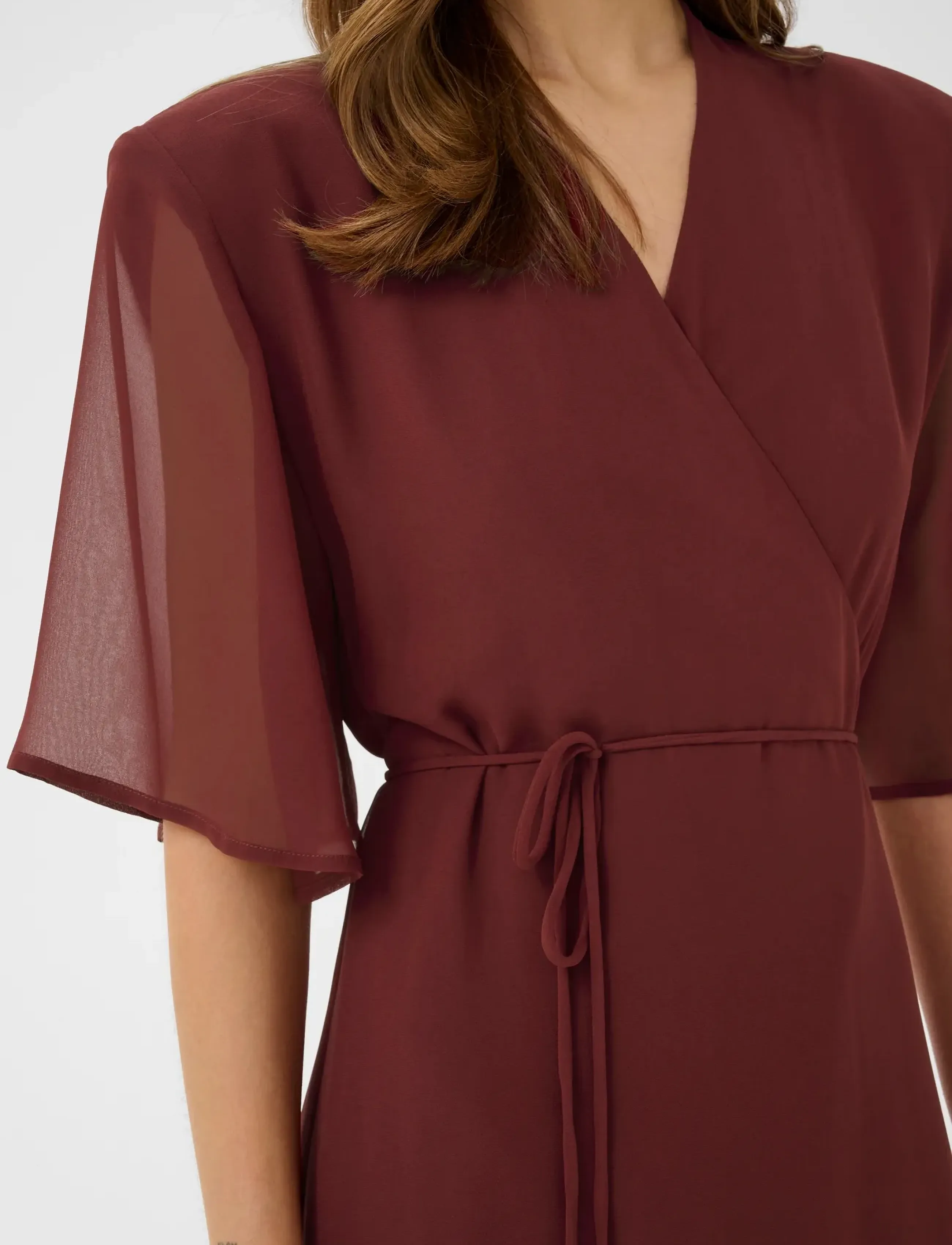 Gestuz - GZdorah wrap dress - wickelkleider - cabernet - 5