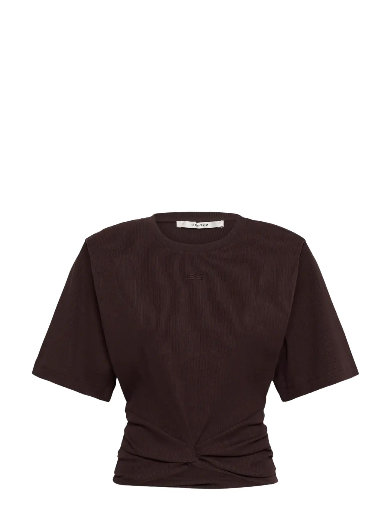 Gestuz GZbetty tee - T-särgid ja topid - DEEP PLUM / burgundy