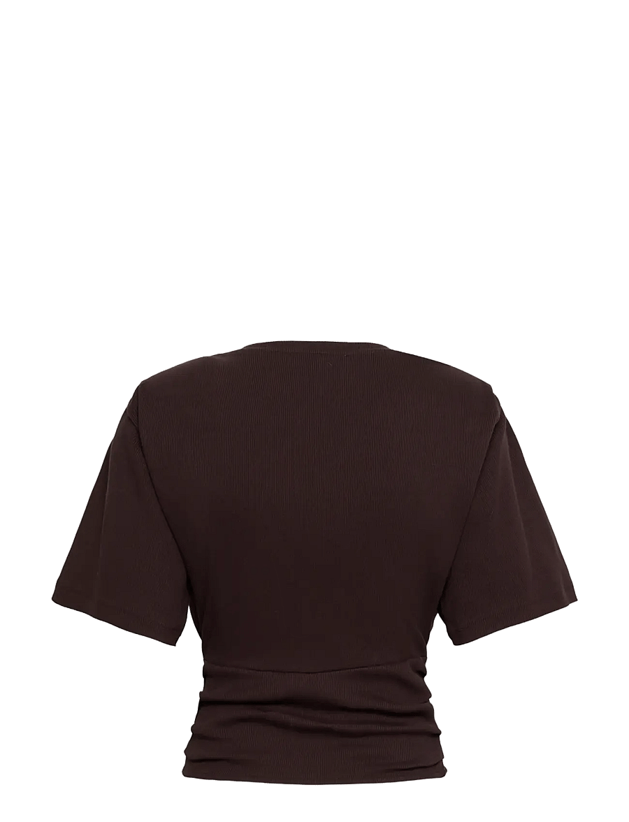 Gestuz - GZbetty tee - crop tops - deep plum - 1