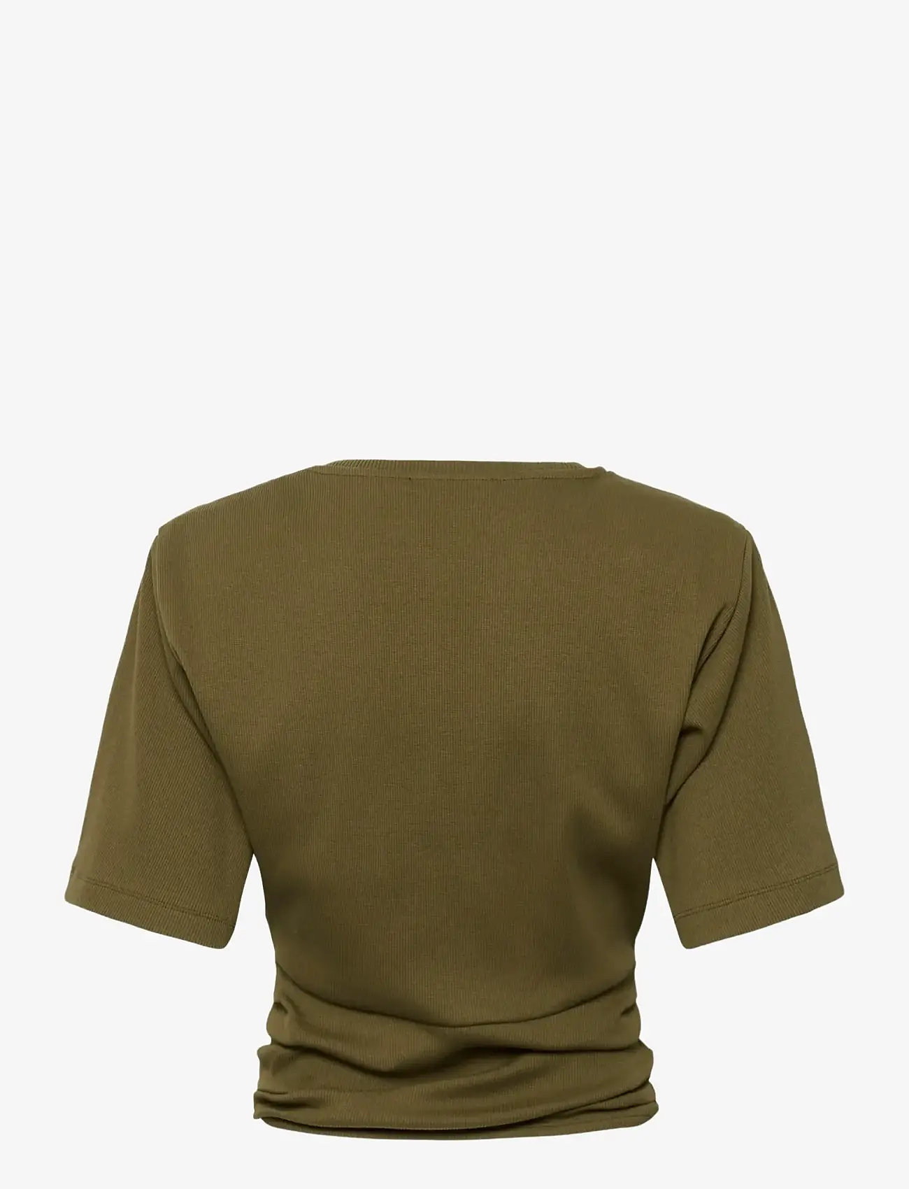 Gestuz - GZbetty tee - crop tops - military olive - 2