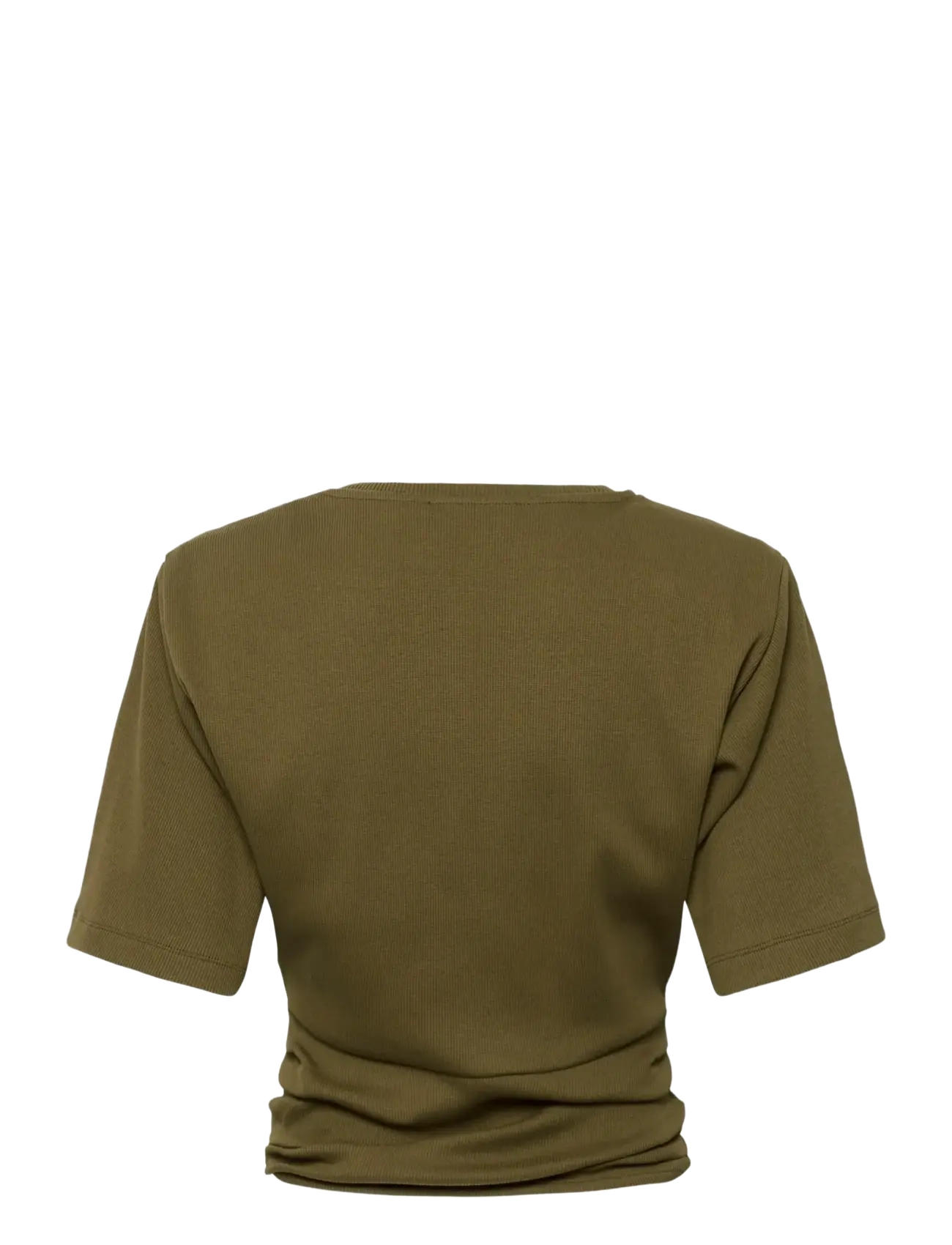 Gestuz - GZbetty tee - crop tops - military olive - 2