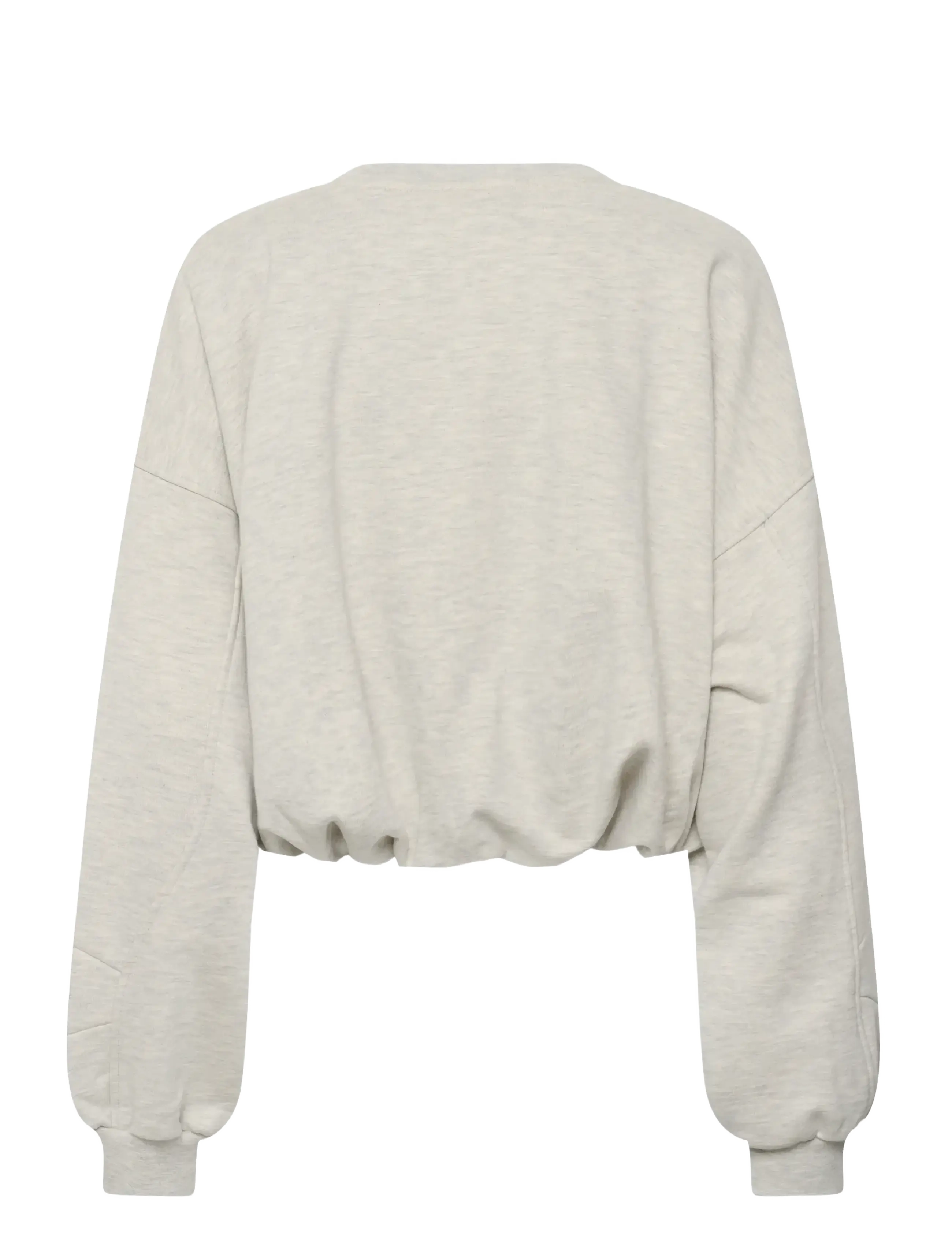 Gestuz - GZkahla mel sweatshirt - ultra light grey mÉlange - 2