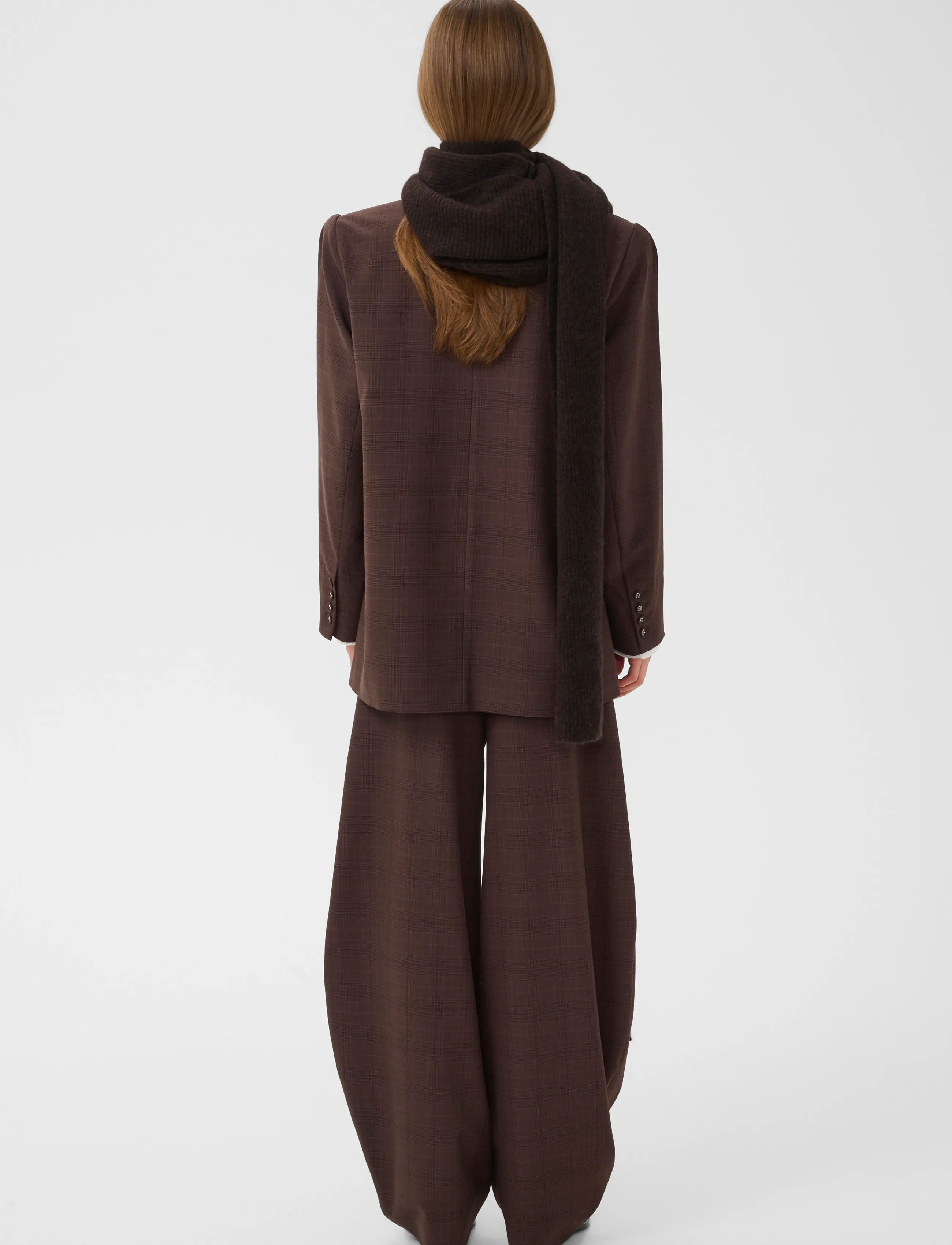 Gestuz - GZlavana blazer - brown check - 4