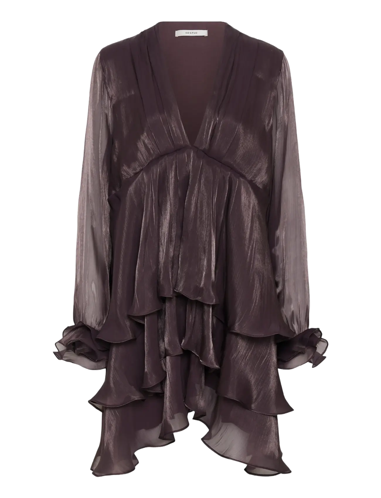 Gestuz GZlicie dress - Partykleider - DEEP PLUM / purple