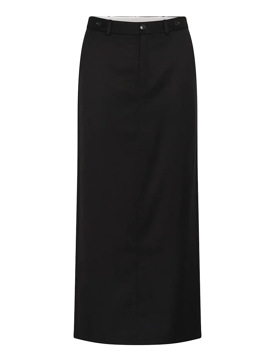 Gestuz - GZpaula HW pencil skirt - maxikjolar - black - 0
