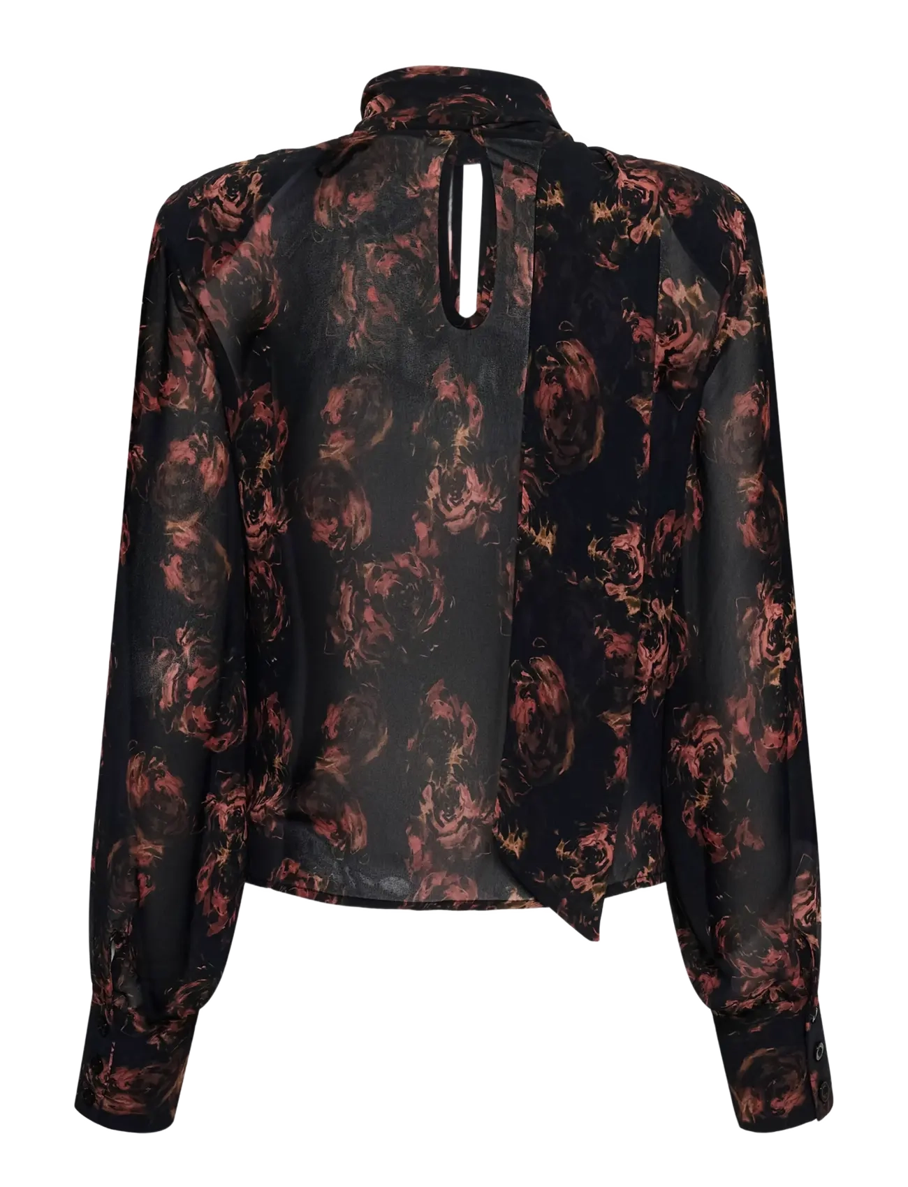 Gestuz - GZleean P blouse - pikkade varrukatega pluusid - dark roses - 1