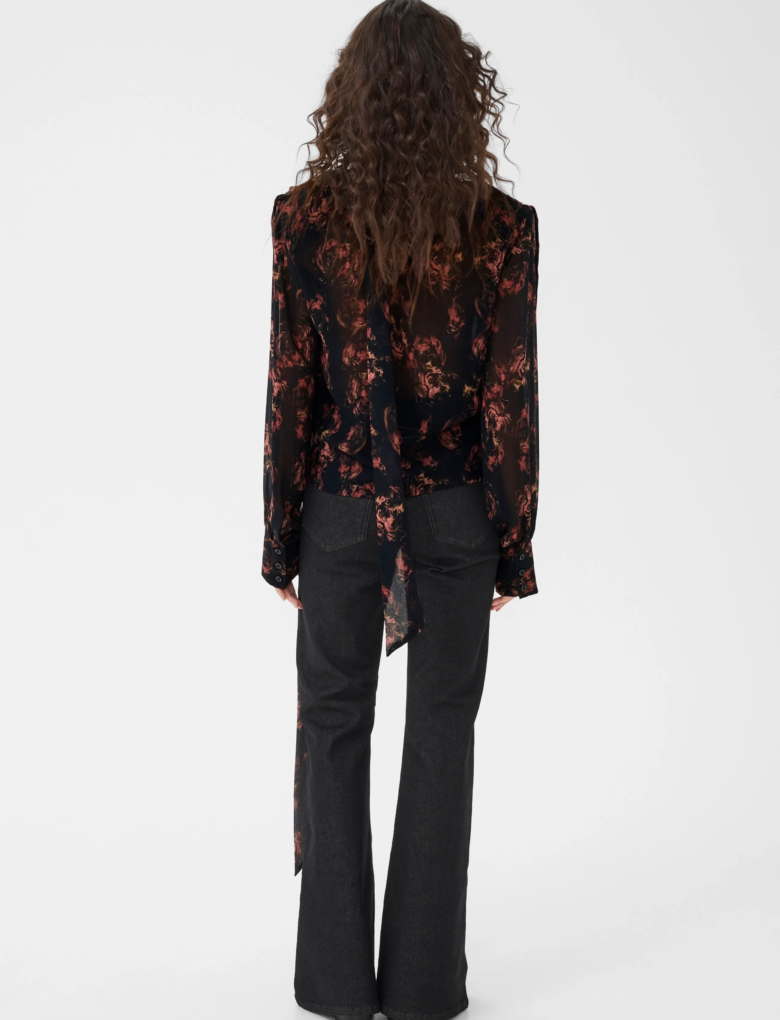 Gestuz - GZleean P blouse - pikkade varrukatega pluusid - dark roses - 4