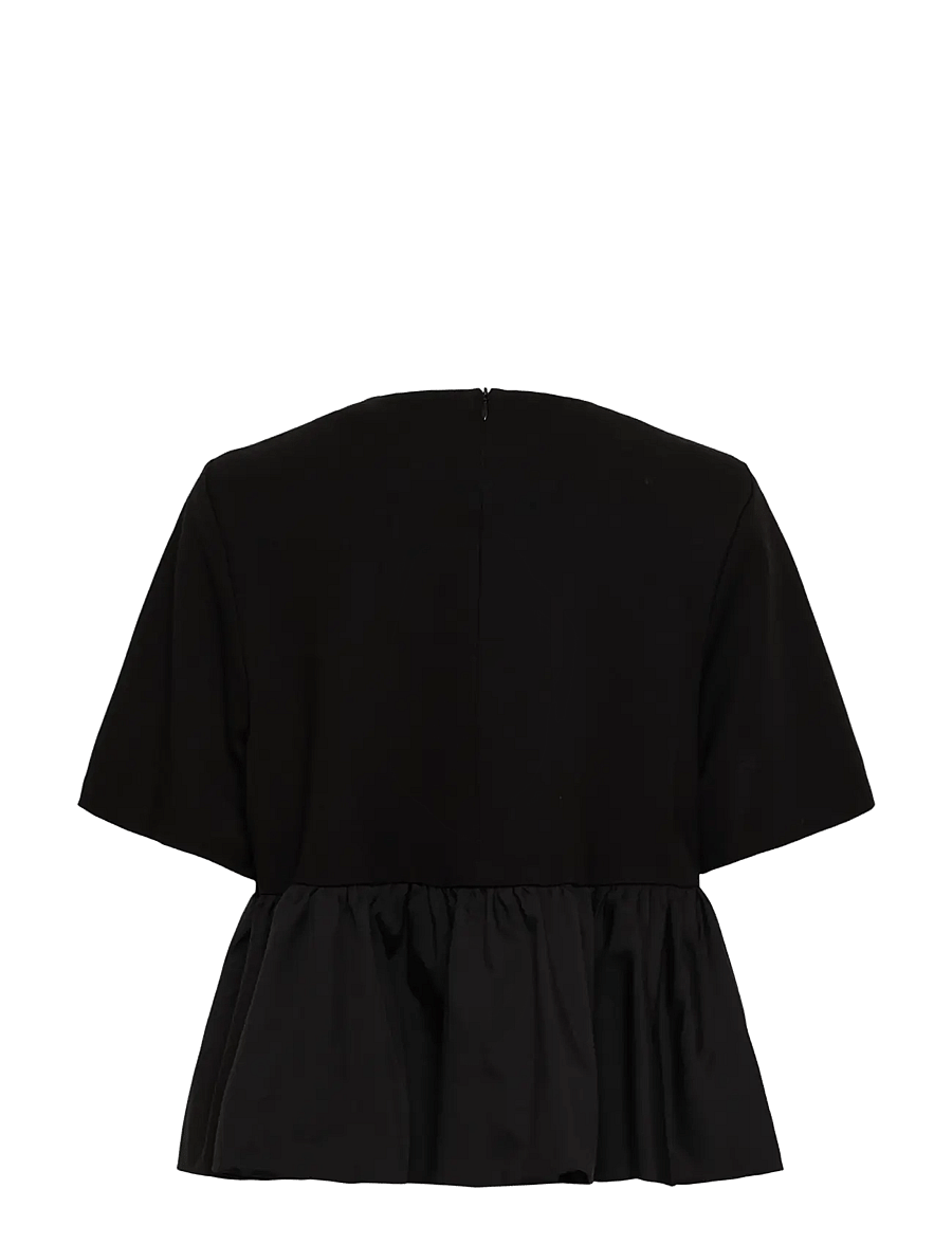 Gestuz - GZerin blouse - lühikeste varrukatega pluusid - black - 1