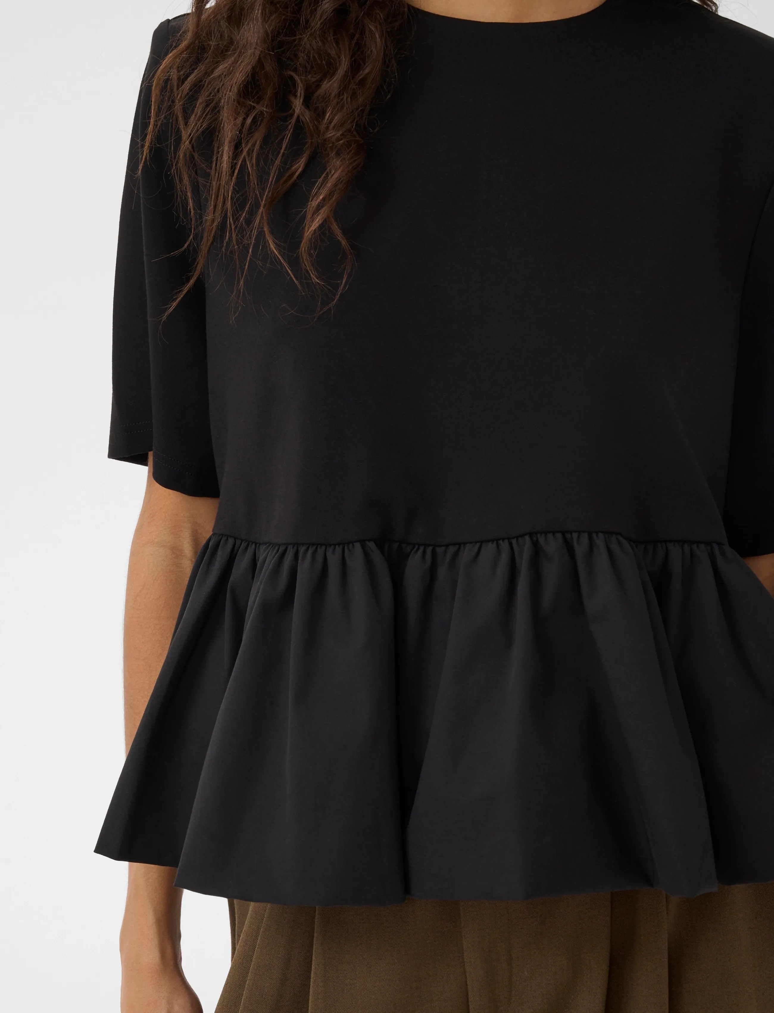 Gestuz - GZerin blouse - lühikeste varrukatega pluusid - black - 5