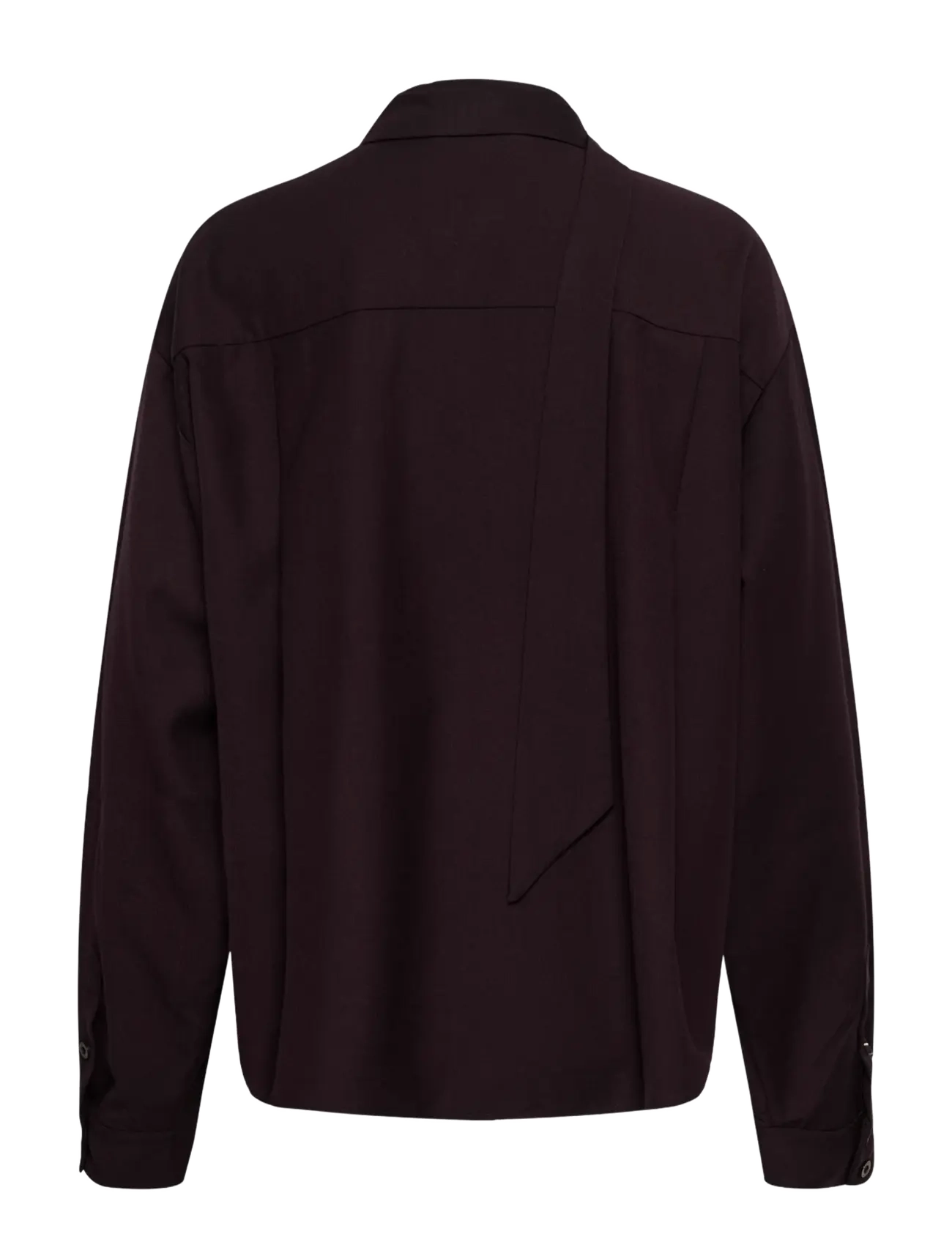 Gestuz - GZschany shirt - långärmade skjortor - deep plum - 1