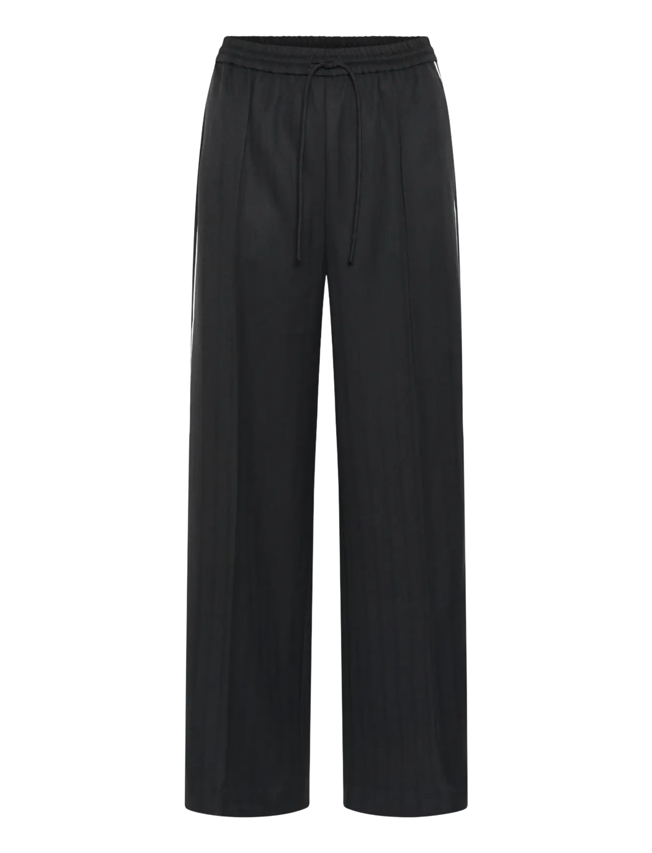 Gestuz GZalezia HW pants - Tänavastiil - GREY HERRINGBONE / grey