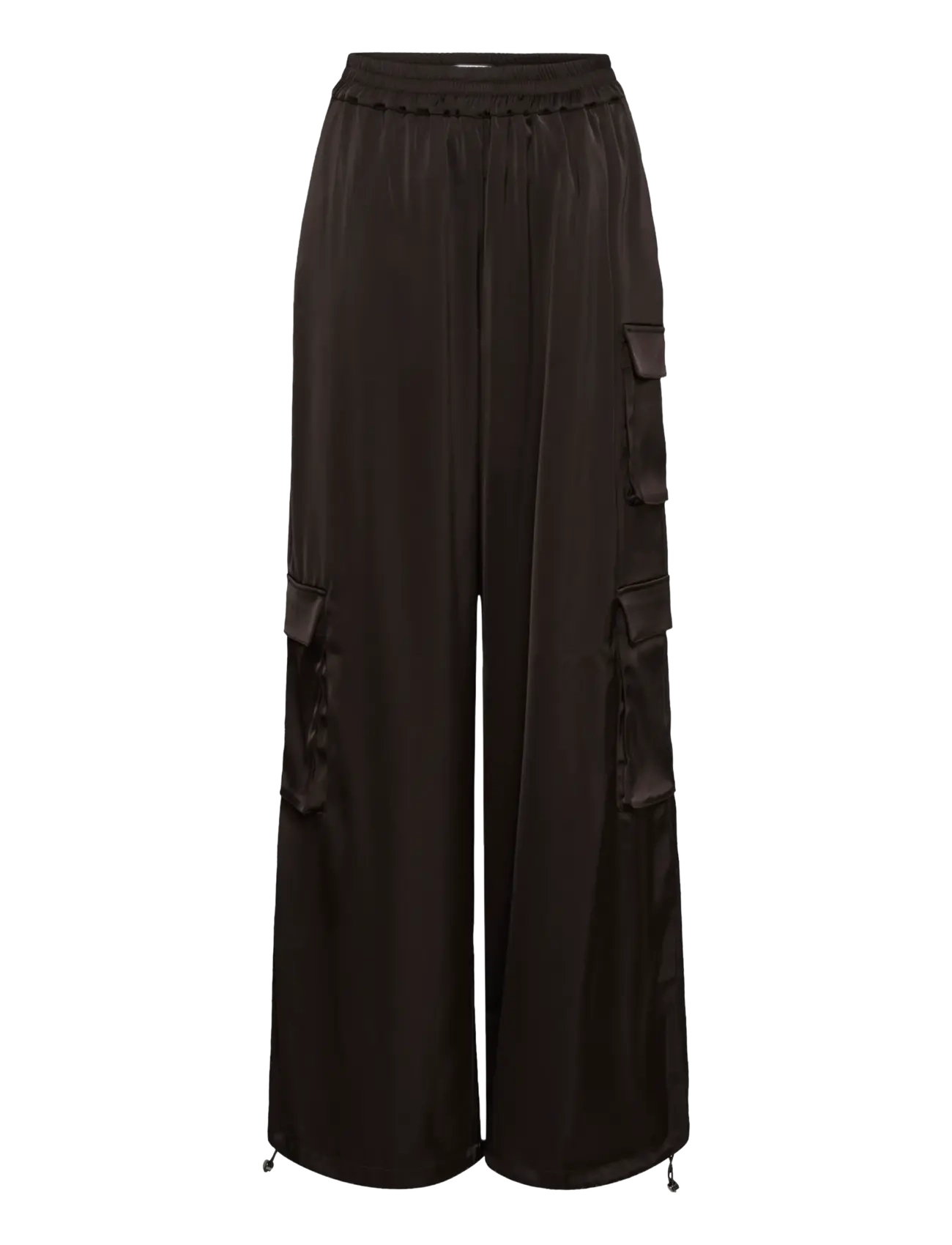 Gestuz Gzdarzi Hw Pants, 40, Trousers, Braun - Wide Leg, Frauen