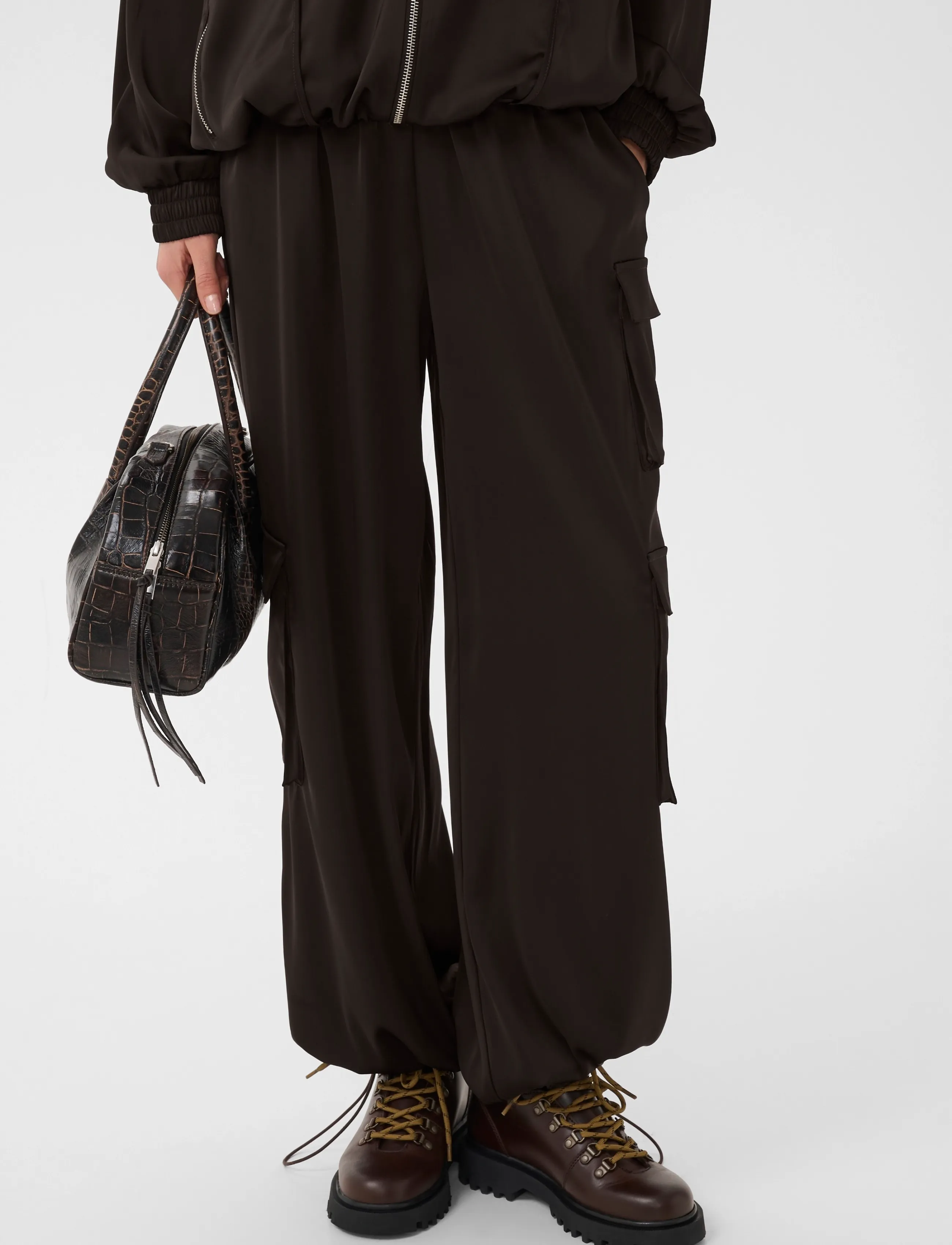 Gestuz - GZdarzi HW pants - ganache - 2