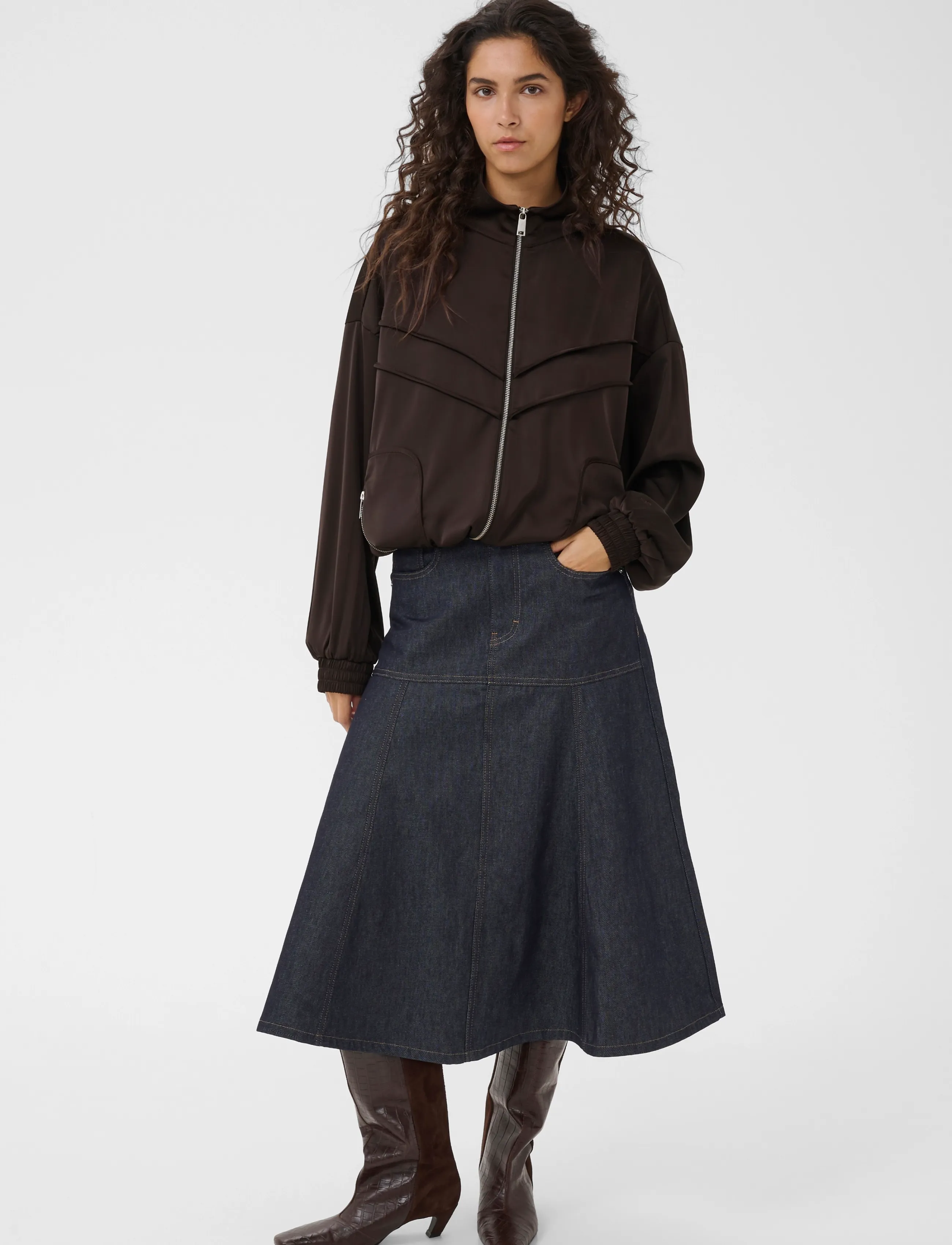 Gestuz - GZdarzi jacket - ganache - 3