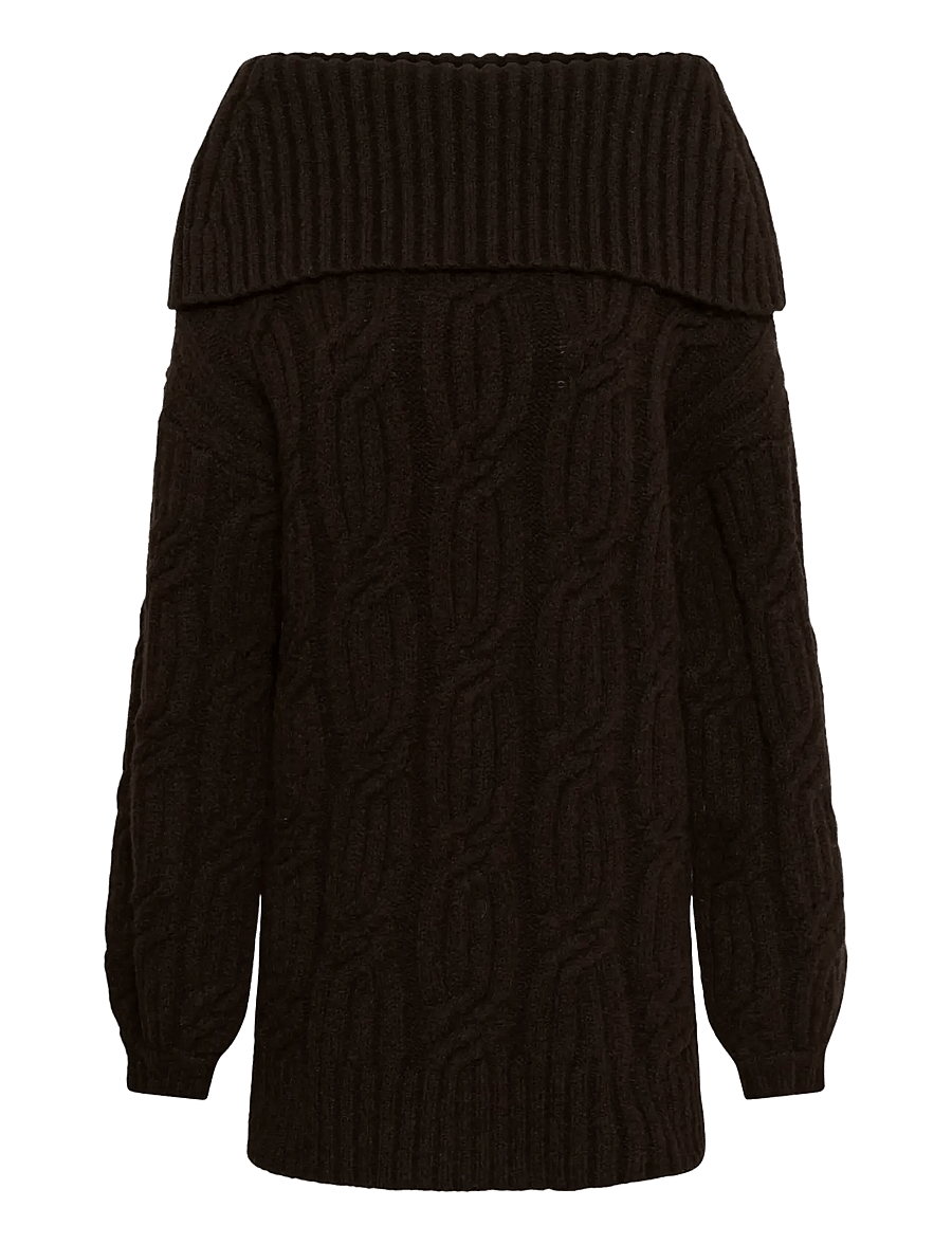 Gestuz - GZjosely dress - strikkjoler - ganache - 0