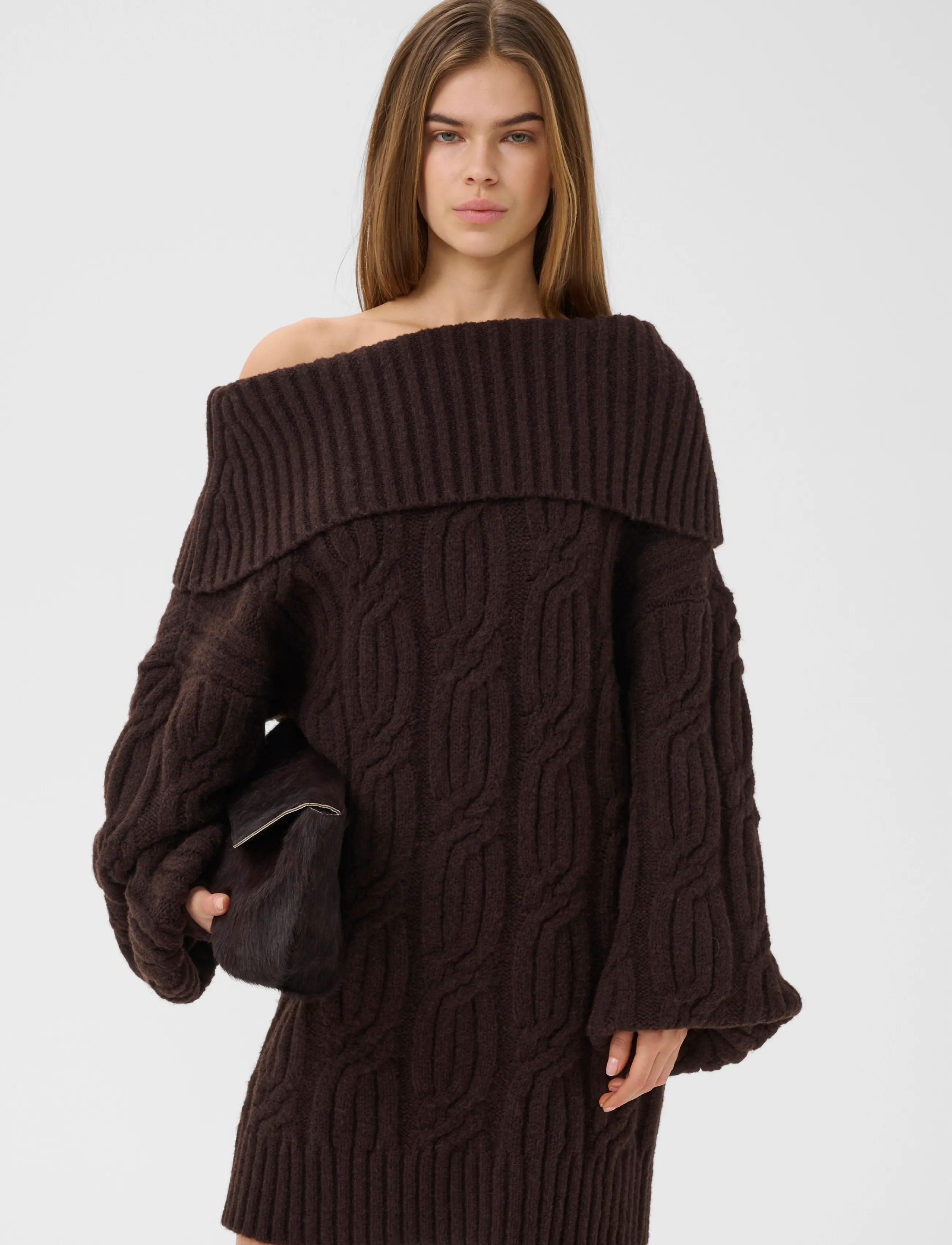 Gestuz - GZjosely dress - strickkleider - ganache - 2