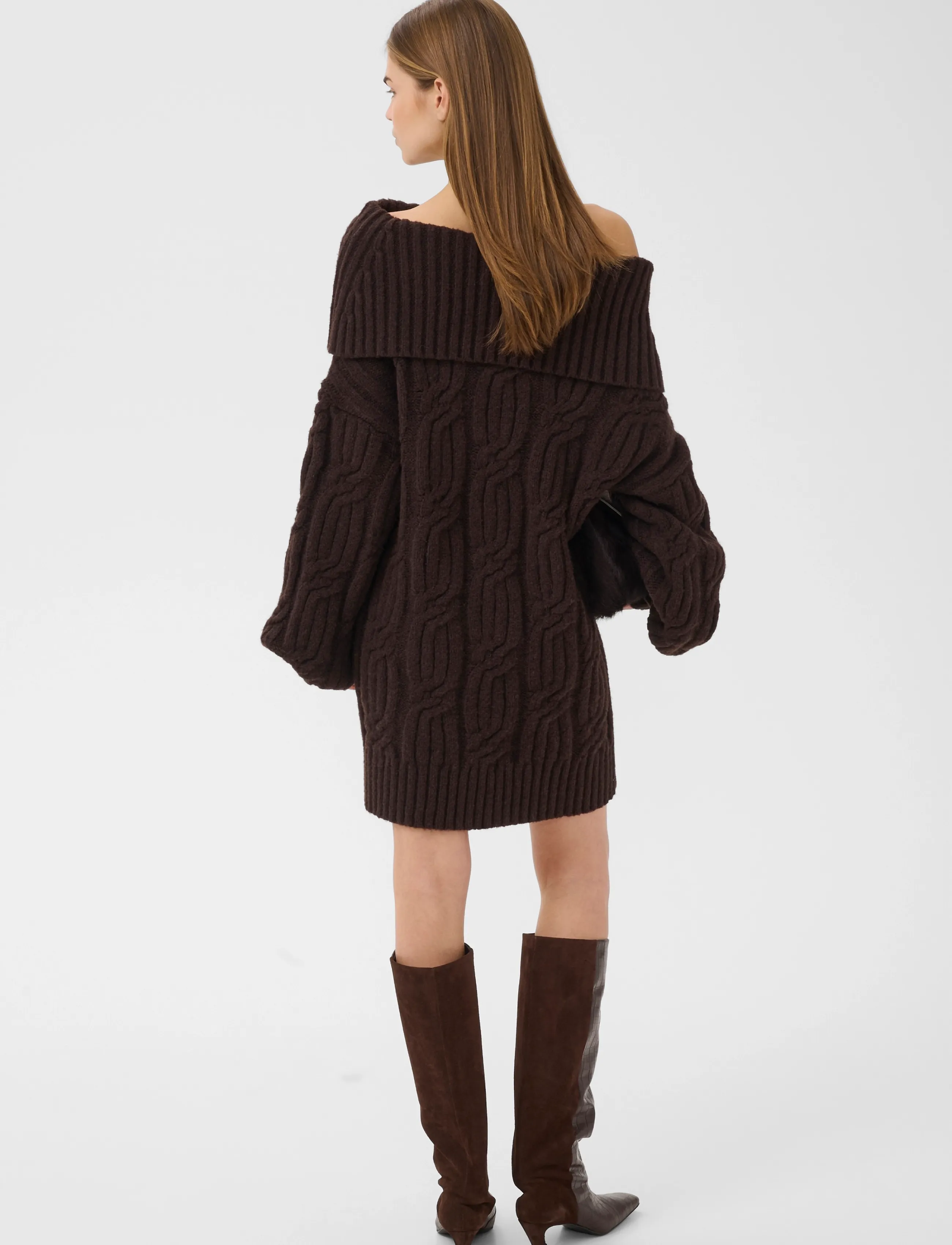 Gestuz - GZjosely dress - strickkleider - ganache - 4