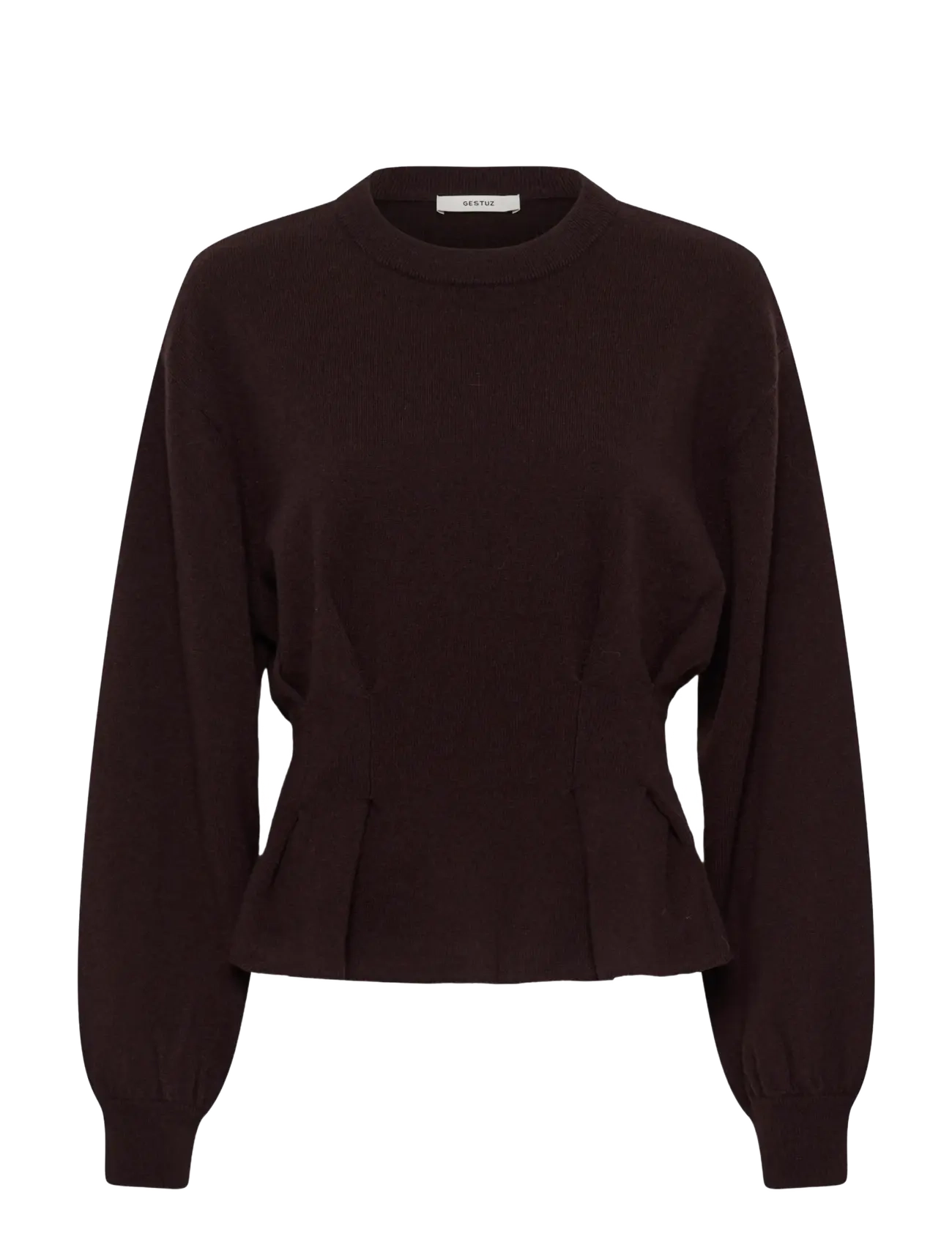 Gestuz GZmanzi waist pullover - Tänavastiil - GANACHE / brown
