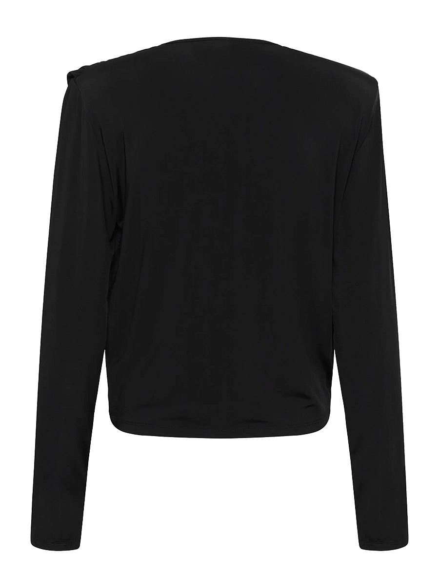 Gestuz - GZjosefi top - långärmade blusar - black - 1