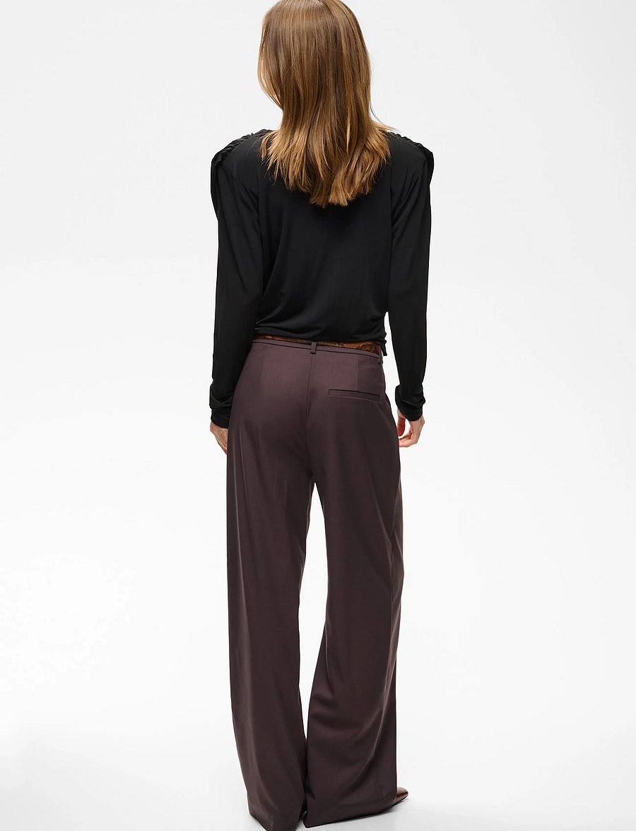 Gestuz - GZjosefi top - långärmade blusar - black - 4