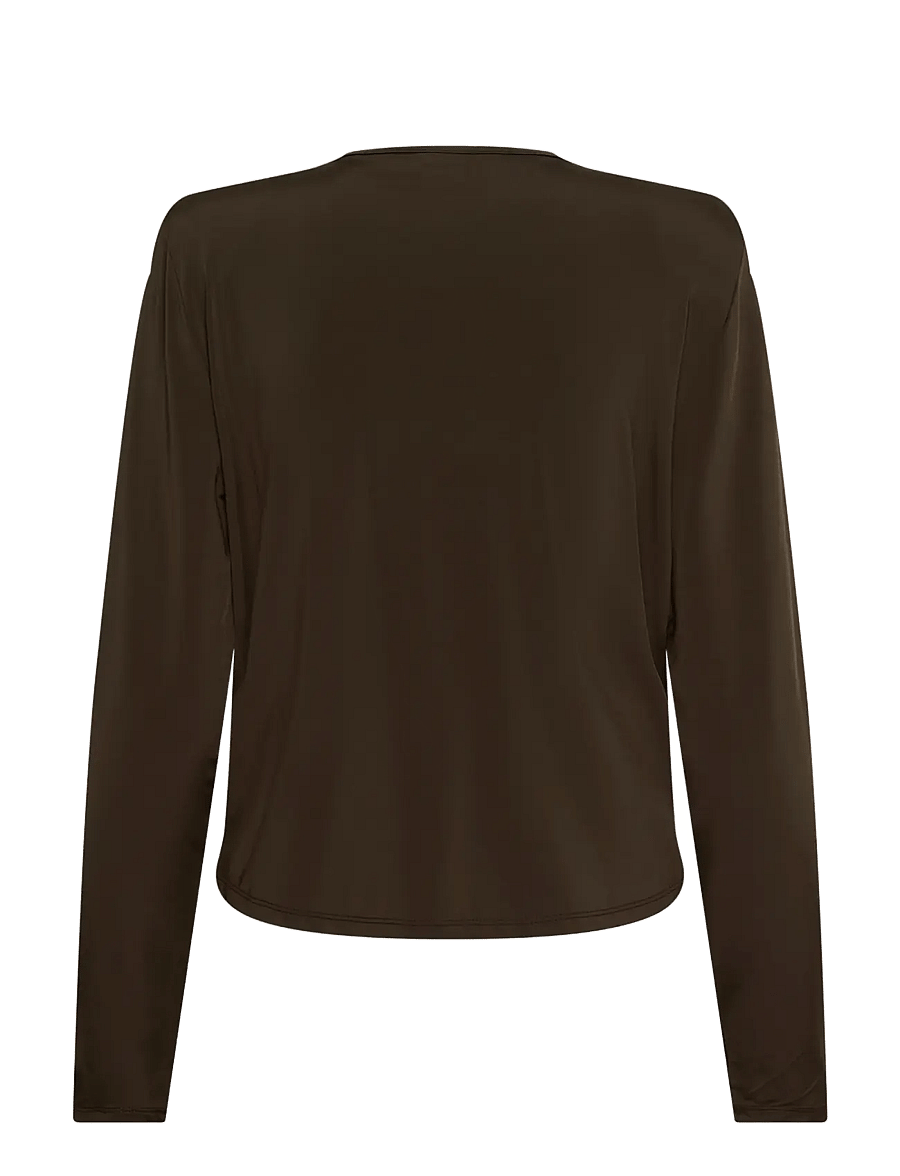 Gestuz - GZjosefi top - langærmede bluser - slate black - 1