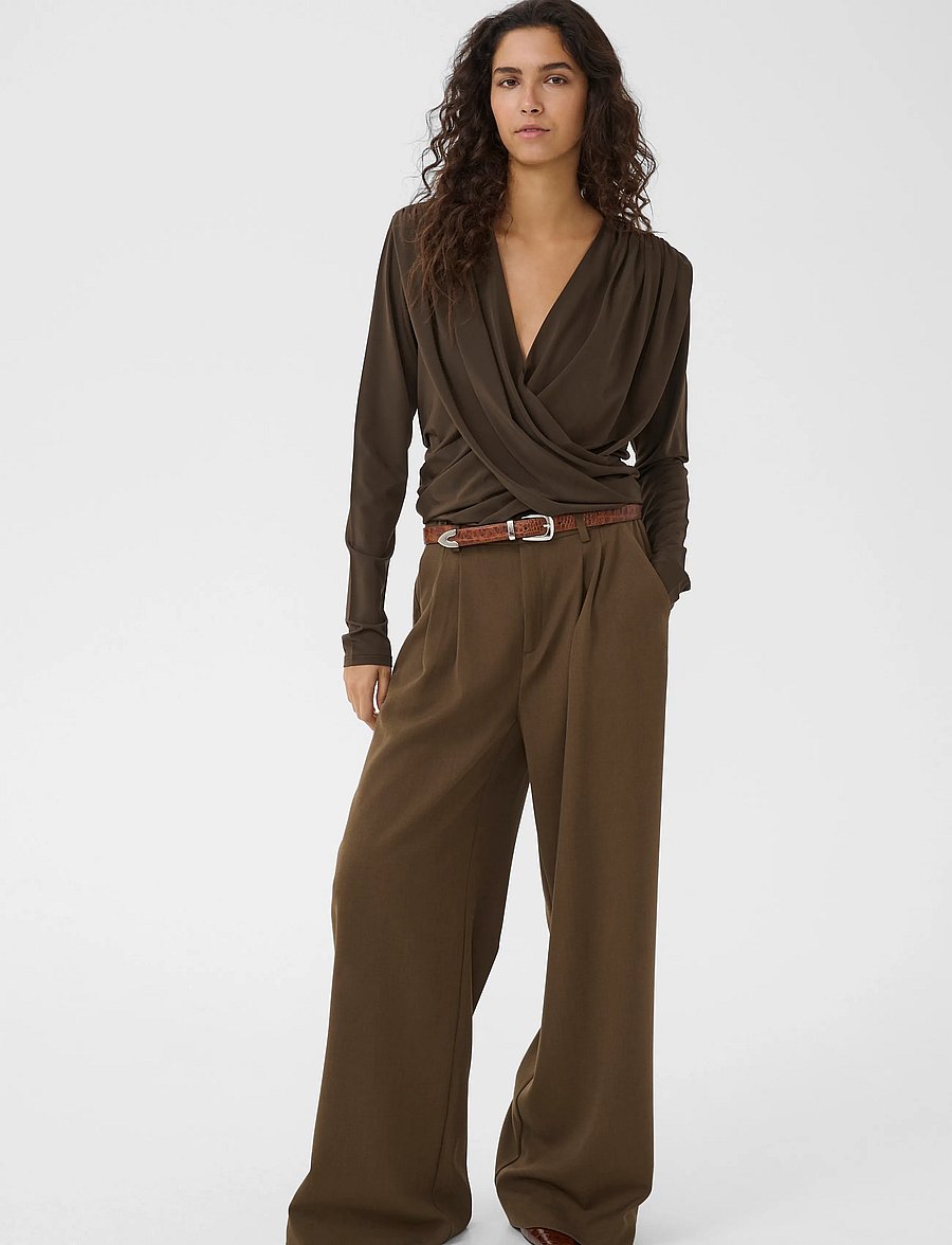 Gestuz - GZjosefi top - langærmede bluser - slate black - 3