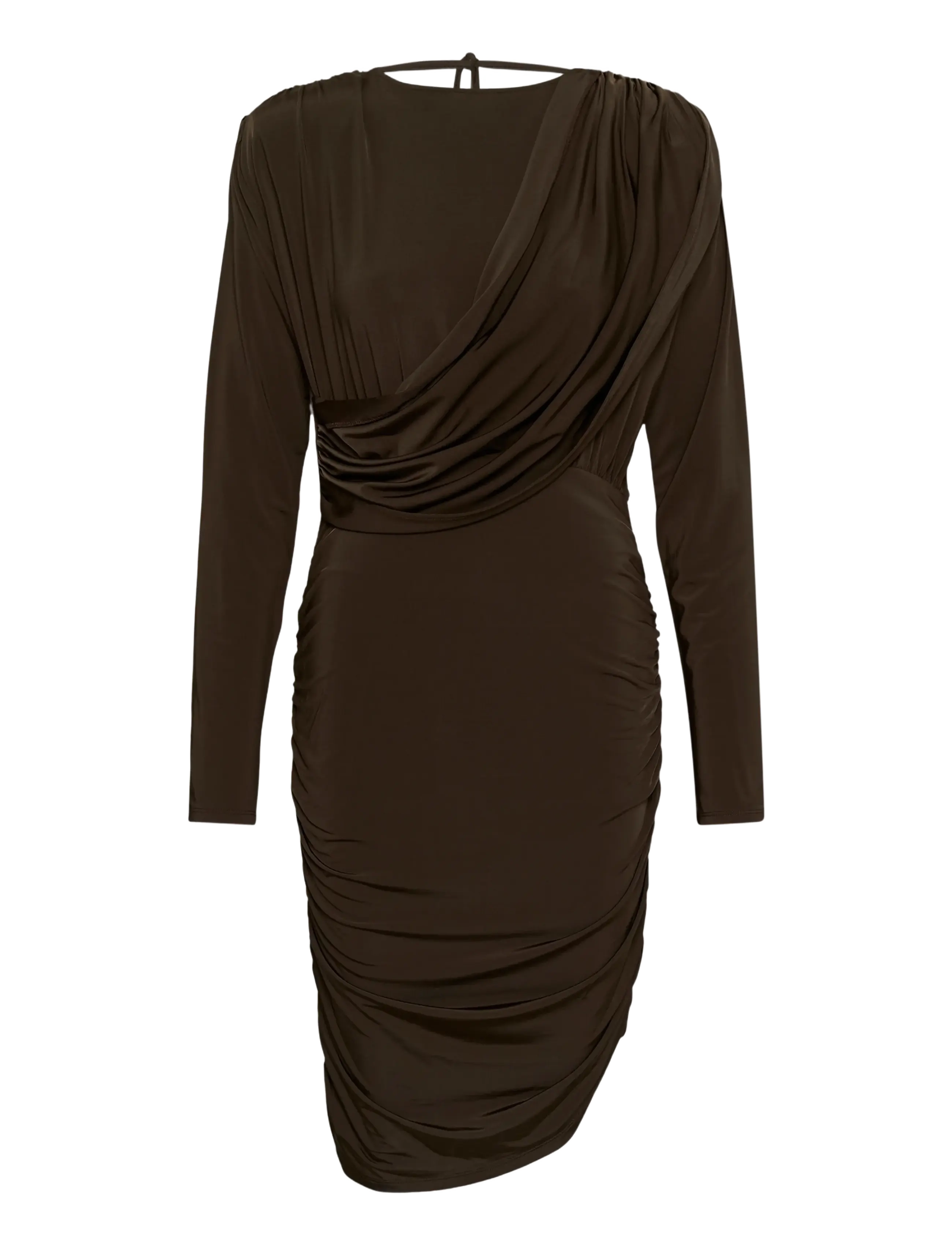 Gestuz GZjosefi dress - Kleidung - SLATE BLACK / brown