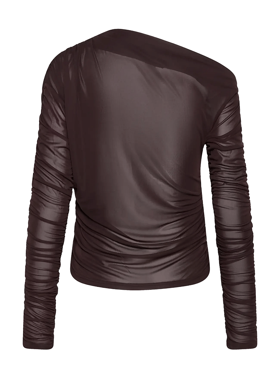 Gestuz - GZsvedae ls top - langärmlige tops - deep plum - 1
