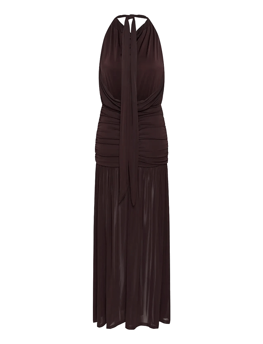 Gestuz - GZsvedae sl dress - deep plum - 1