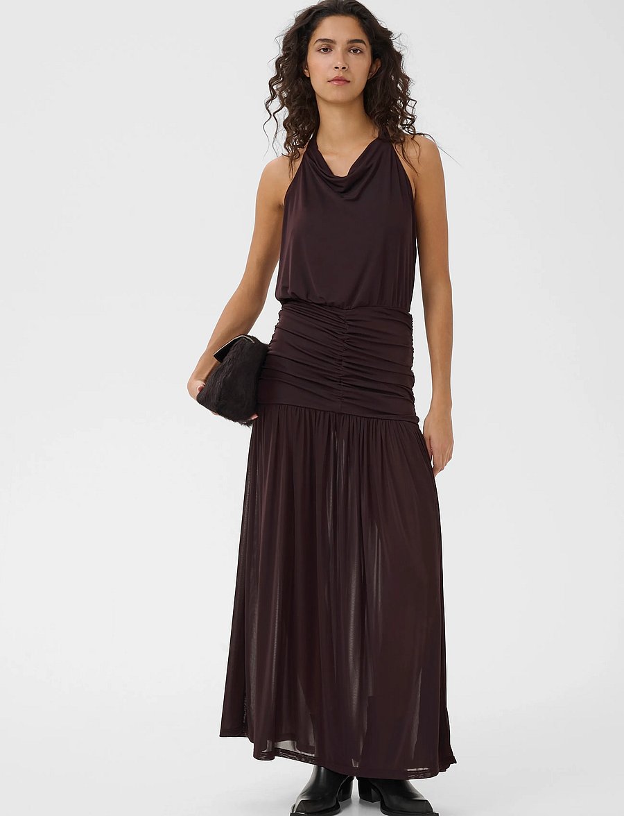 Gestuz - GZsvedae sl dress - deep plum - 3