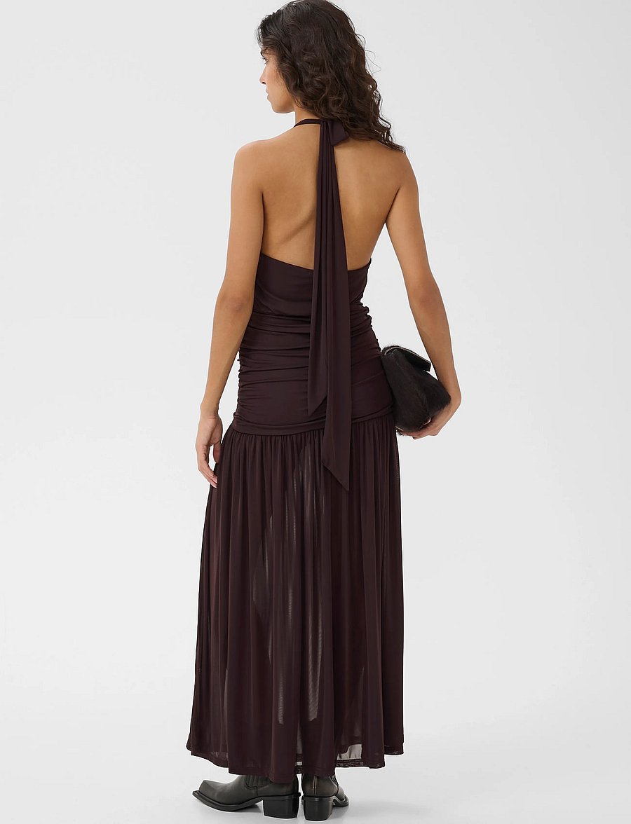 Gestuz - GZsvedae sl dress - deep plum - 4