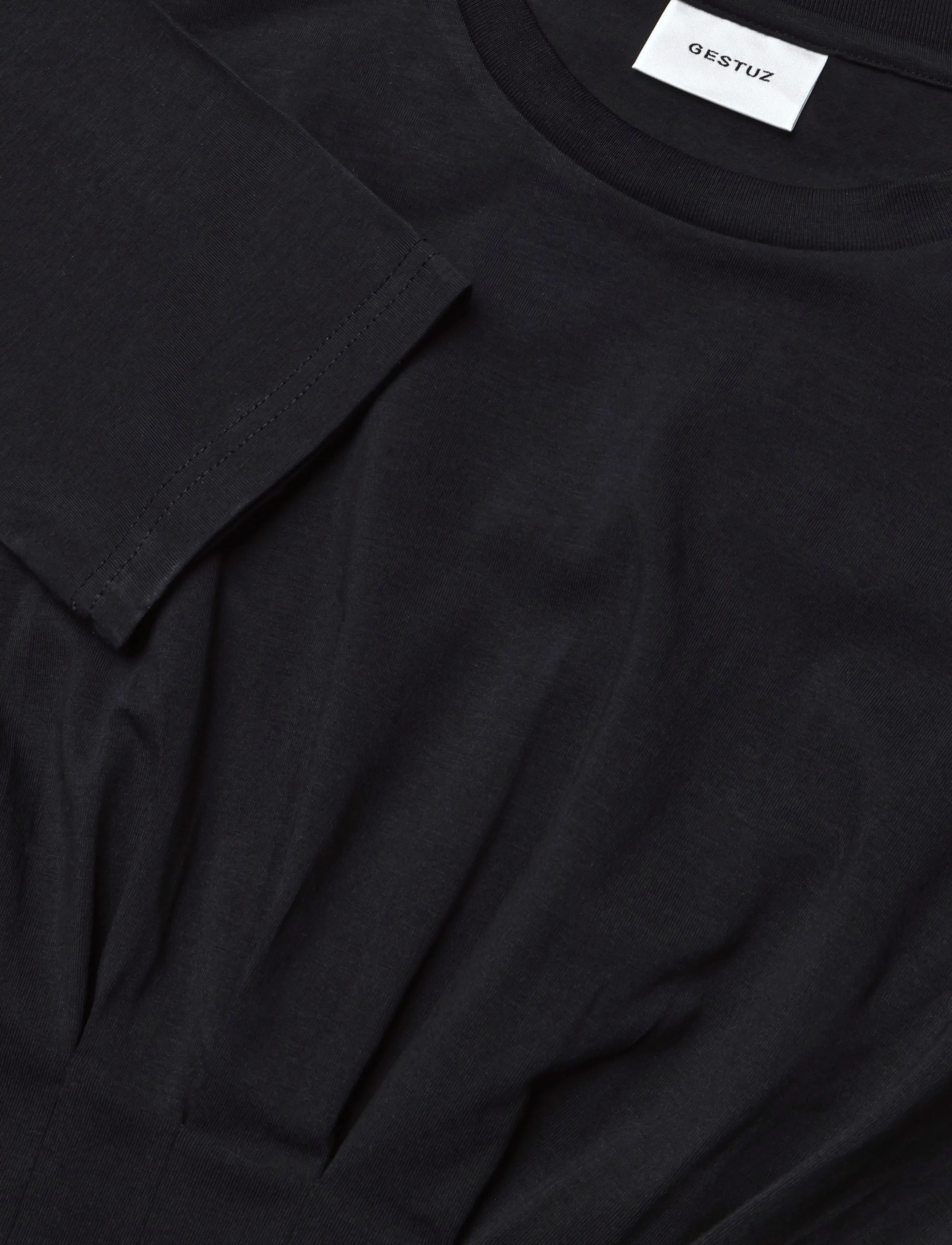 Gestuz - GZinez LS tee - langærmede toppe - black - 2