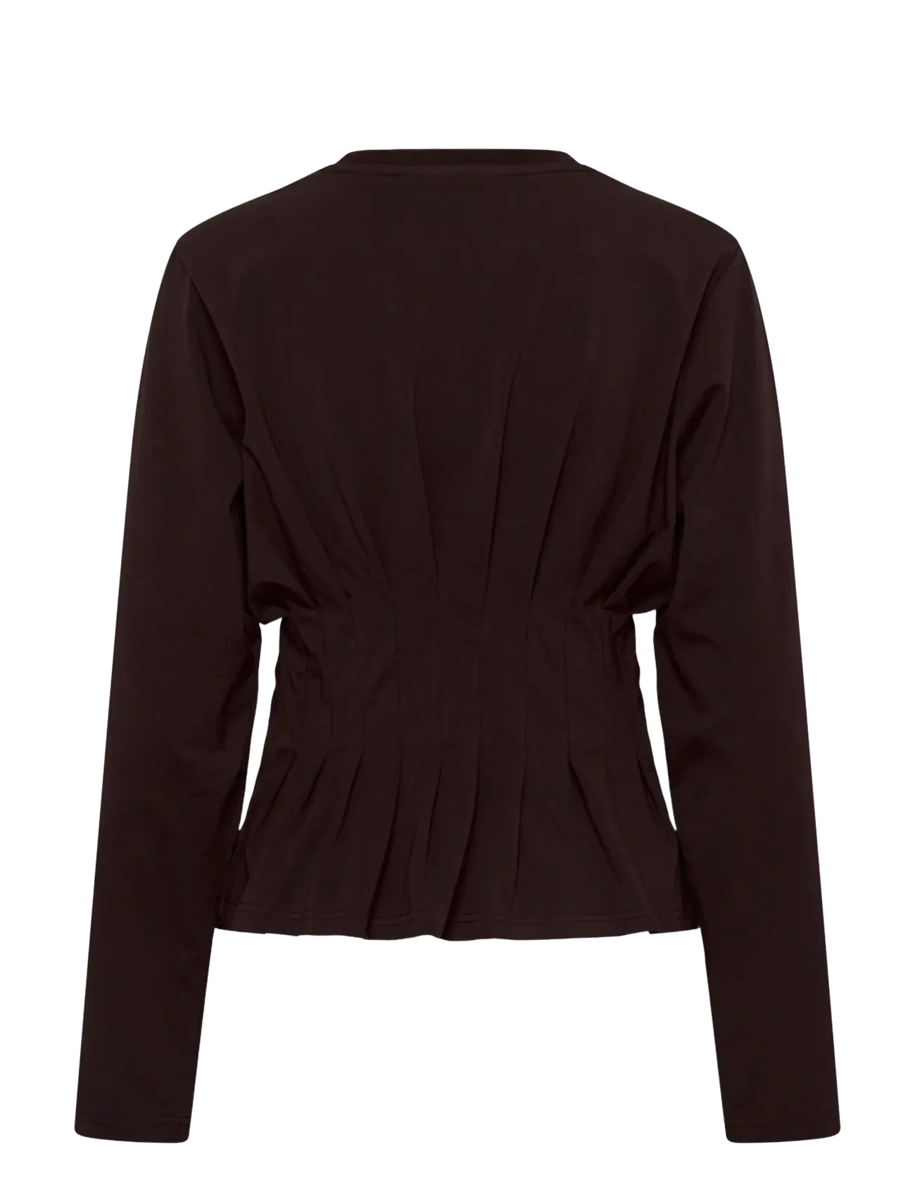 Gestuz - GZinez LS tee - långärmade toppar - ganache - 1