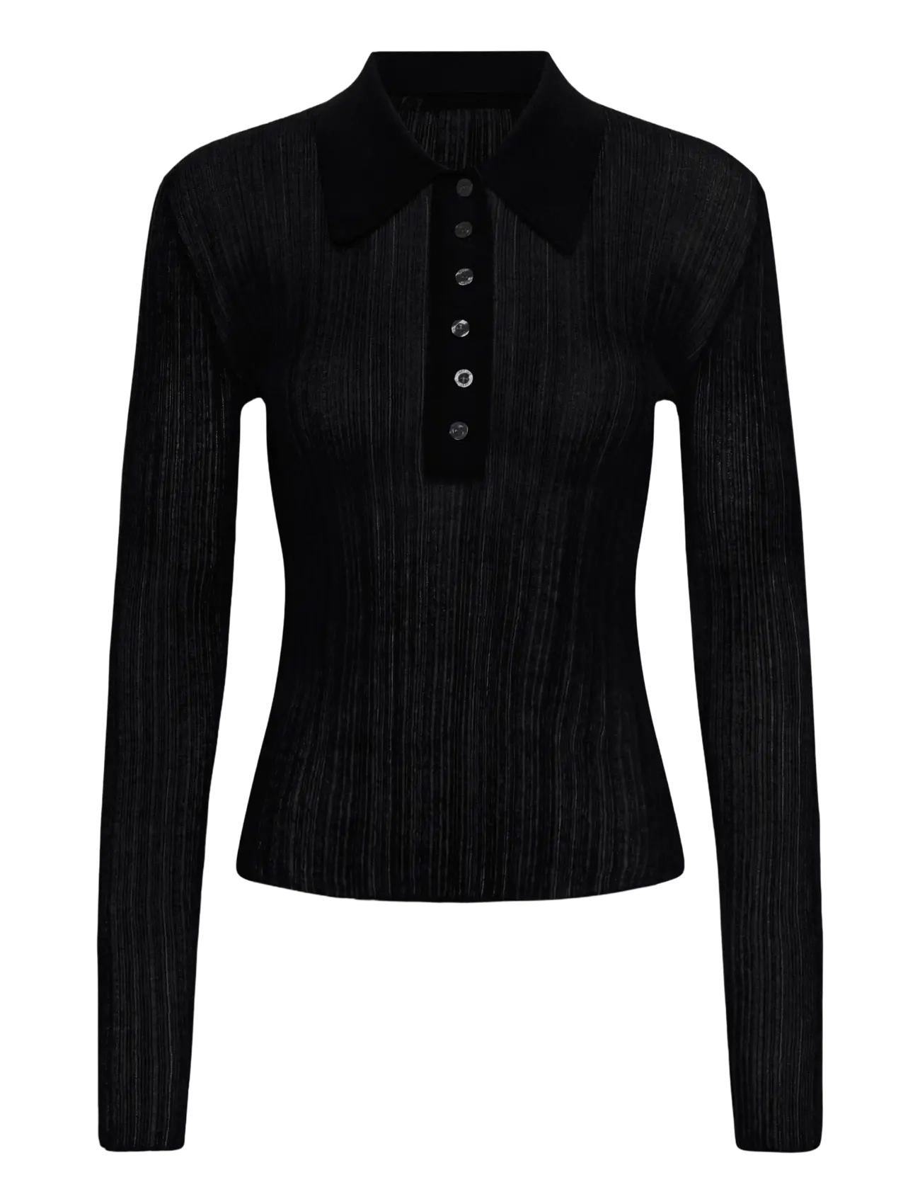 Gestuz GZclene ls top - Tänavastiil - BLACK / black